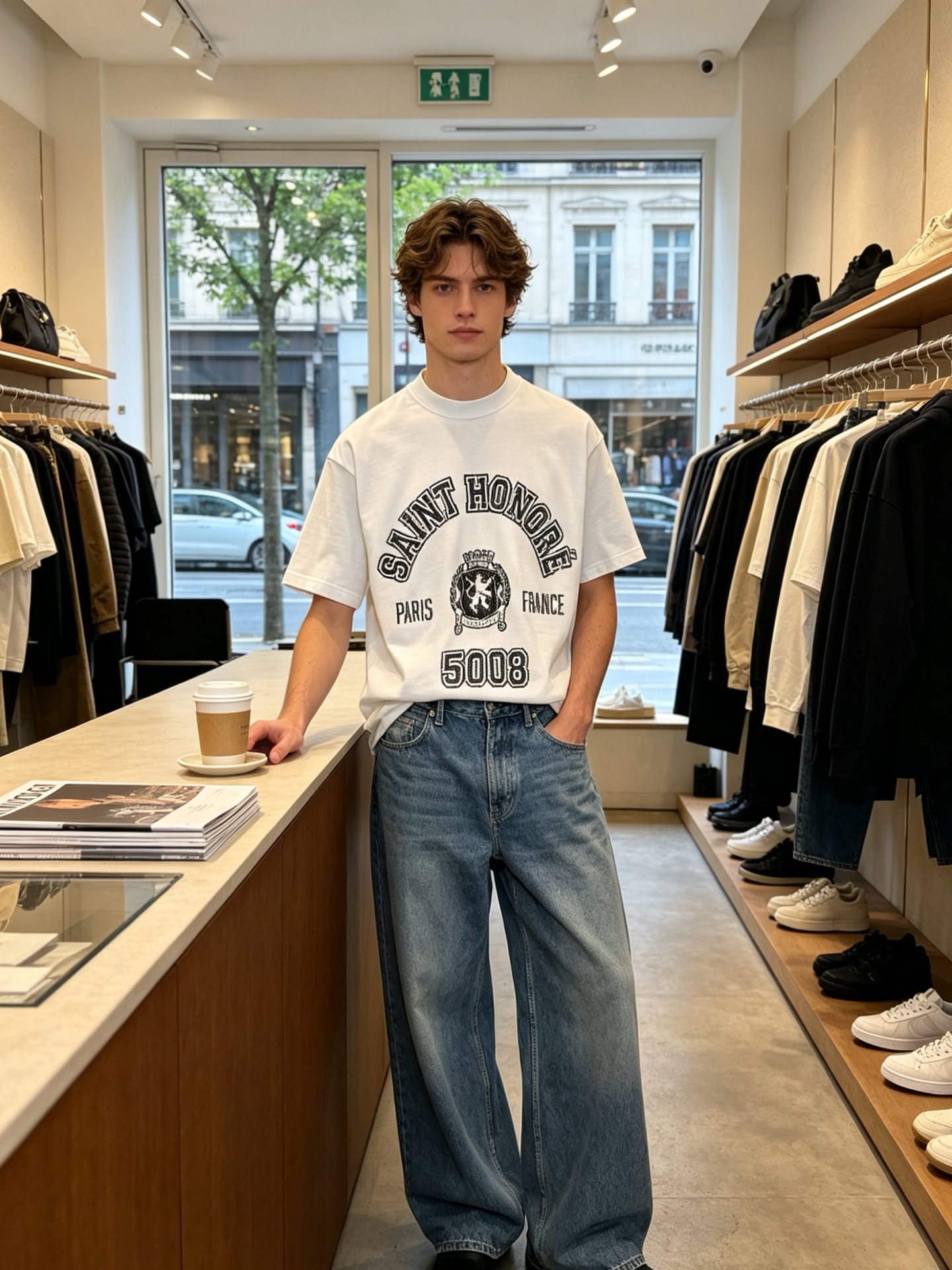 Balenciaga巴黎世家💥砸锅卖铁都要上的新款新款原单男士休闲短袖 高端定制 高端版本 时尚百搭爆款