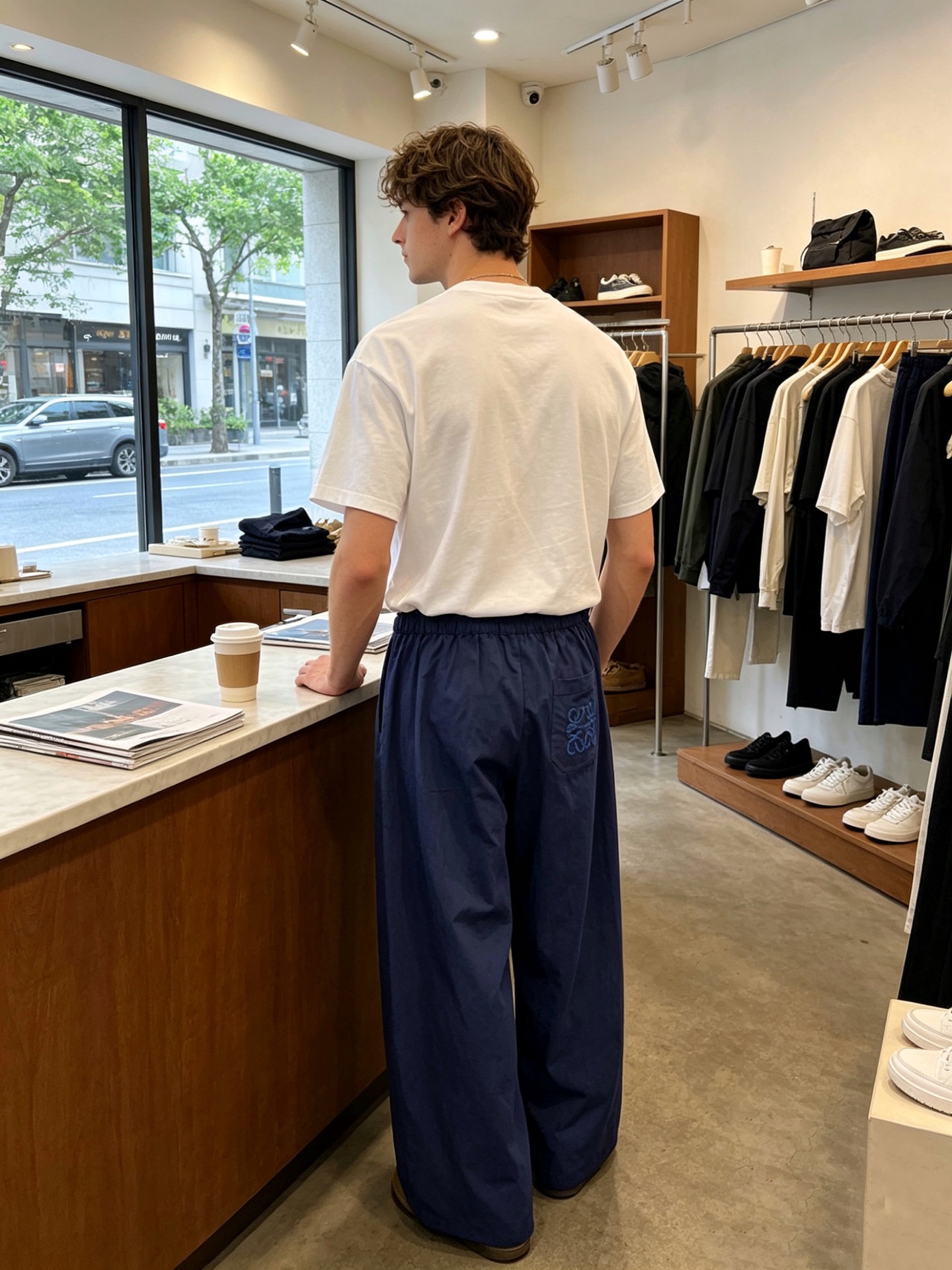 LOEWE罗意威💥砸锅卖铁都要上的新款新款原单男士休闲裤 高端定制 高端版本 时尚百搭爆款⚠️⚠️✨✨进