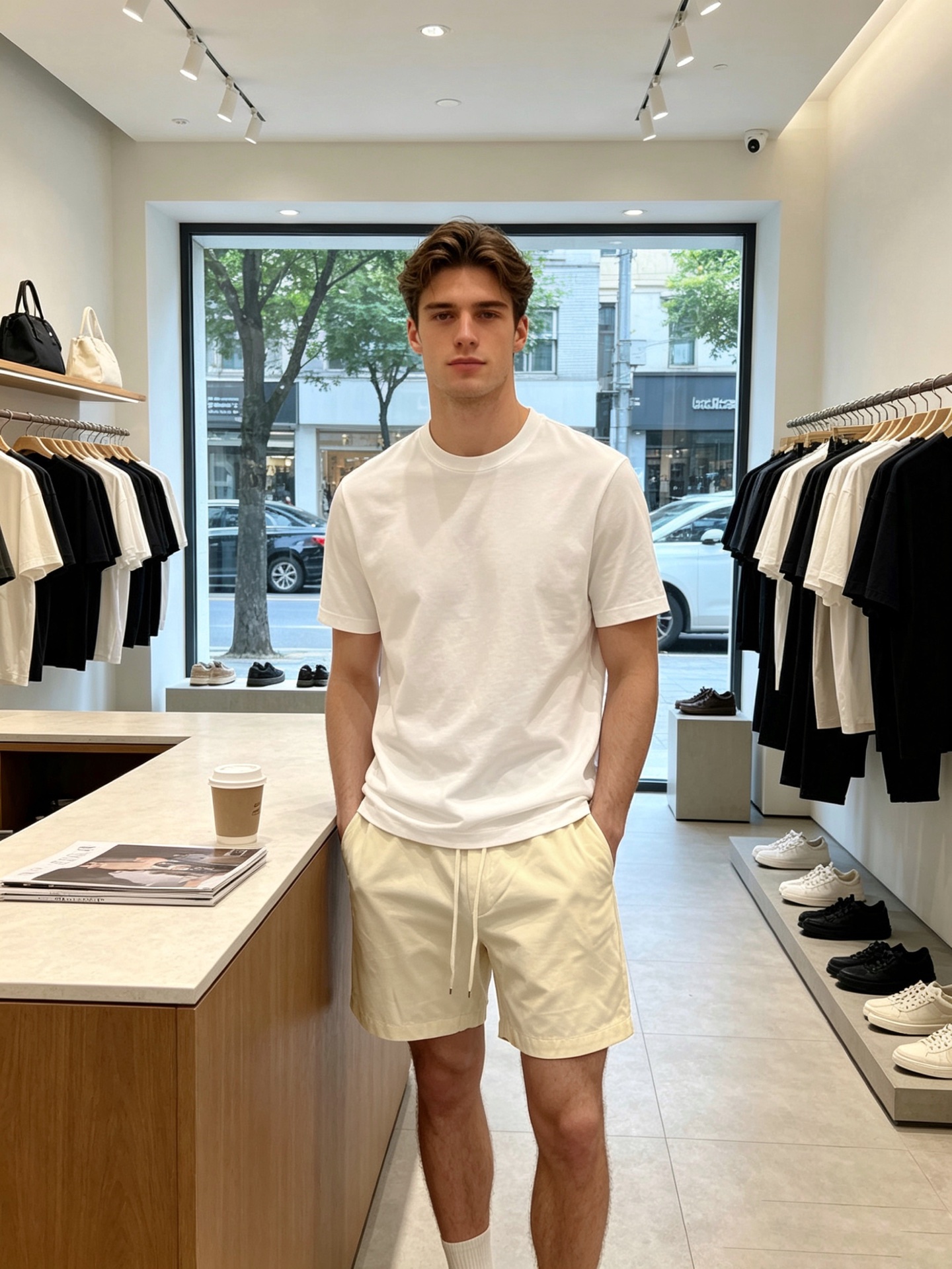 LOEWE罗意威💥砸锅卖铁都要上的新款新款原单男士休闲短裤🩳莱塞尔休闲短裤🩳高端定制 高端版本 时尚百搭