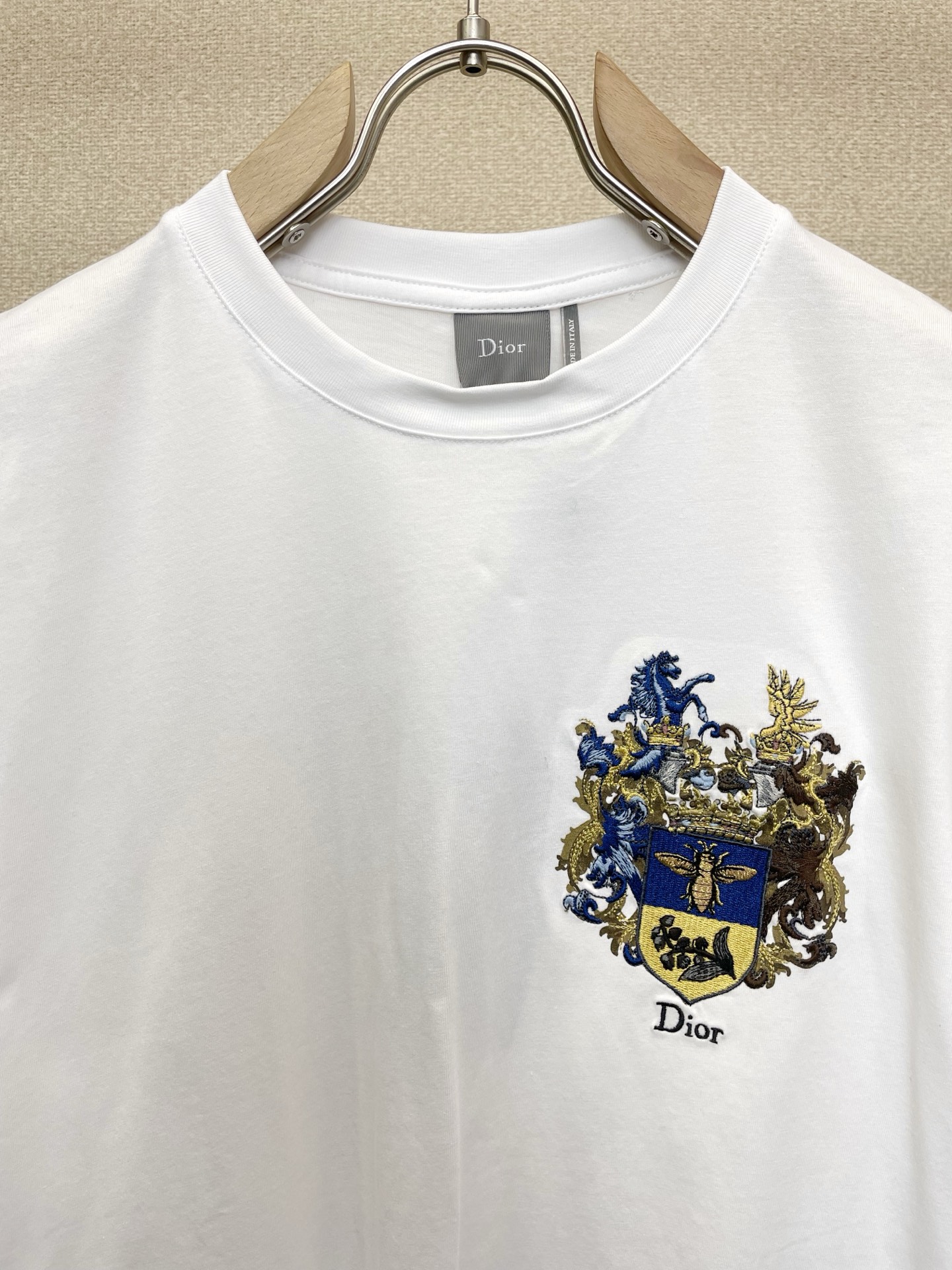 Dior迪奥💥砸锅卖铁都要上的新款新款原单男士休闲短袖 高端定制 高端版本 时尚百搭爆款⚠️⚠️✨✨进口