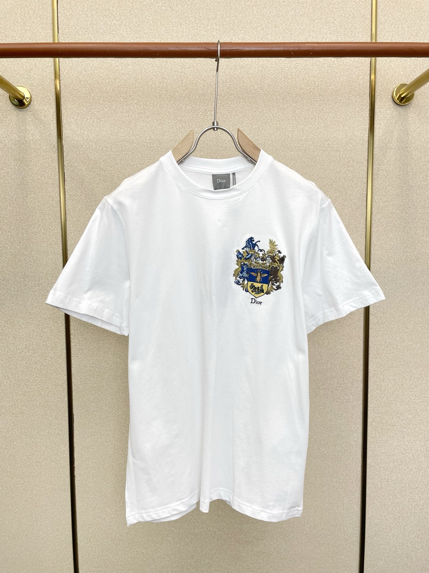 Dior迪奥💥砸锅卖铁都要上的新款新款原单男士休闲短袖 高端定制 高端版本 时尚百搭爆款⚠️⚠️✨✨进口