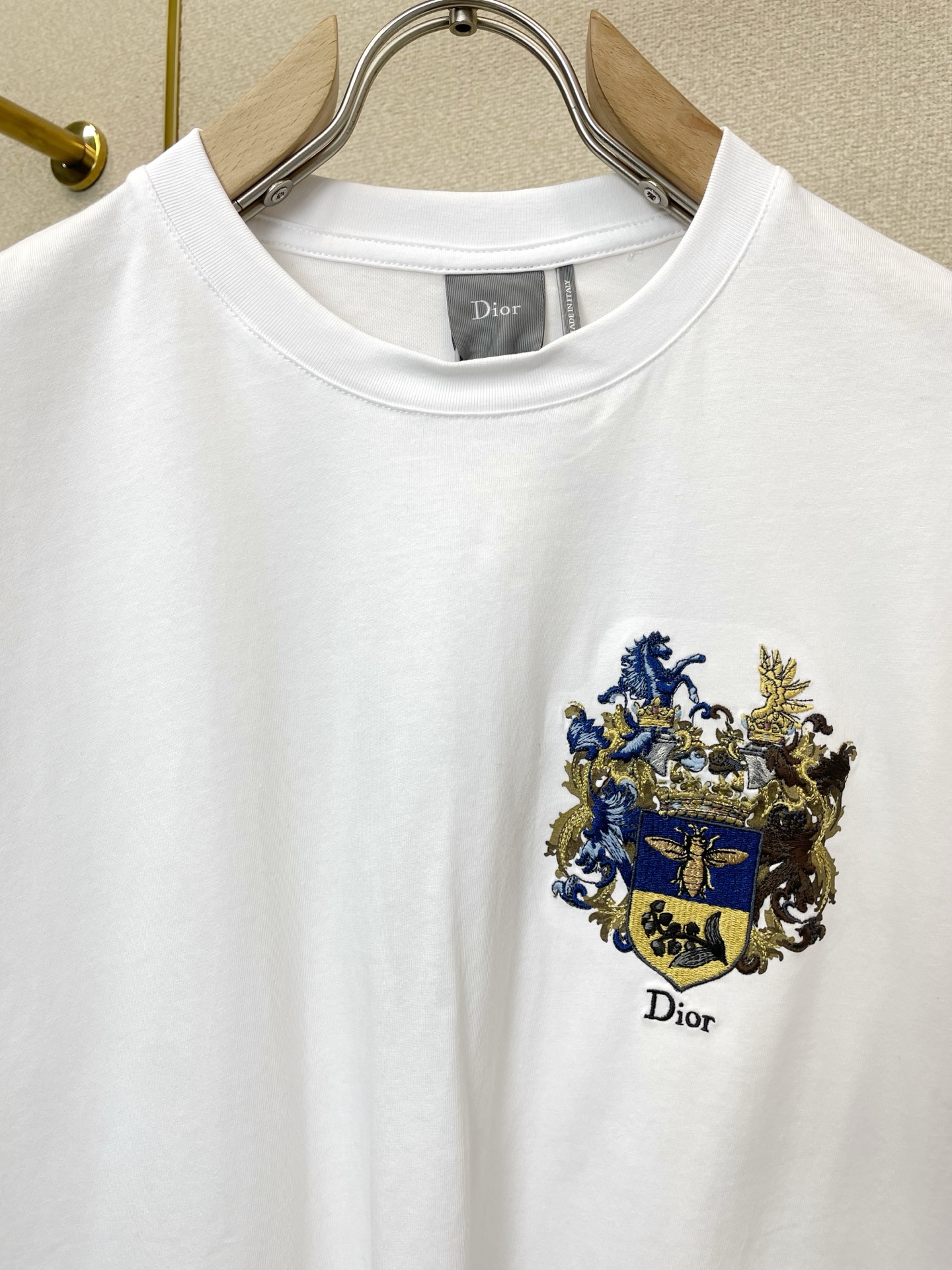 Dior迪奥💥砸锅卖铁都要上的新款新款原单男士休闲短袖 高端定制 高端版本 时尚百搭爆款⚠️⚠️✨✨进口