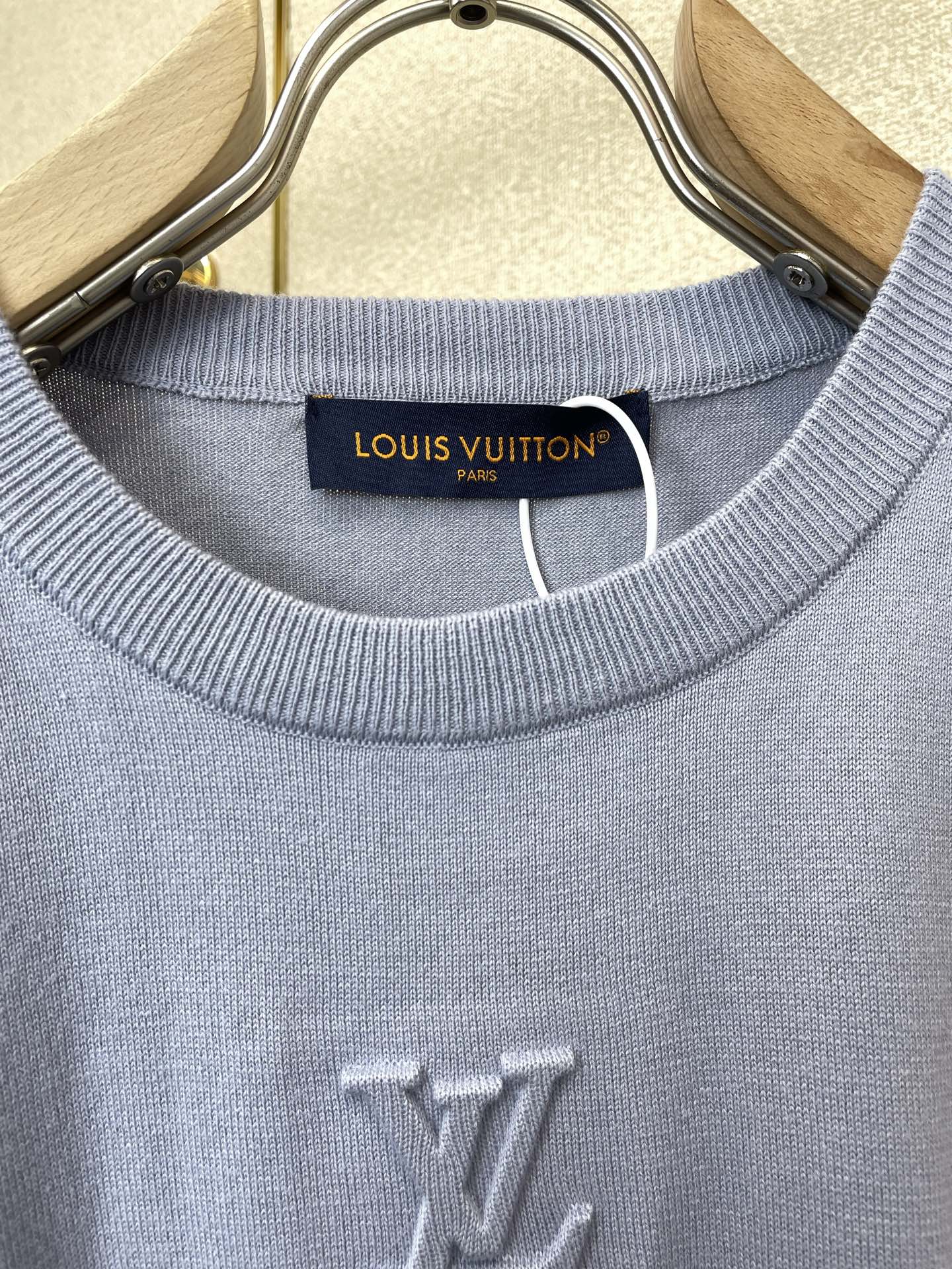Louis Vuitton路易威登💥砸锅卖铁都要上的新款新款原单男士休闲针织短袖 高端定制 高端版本 时
