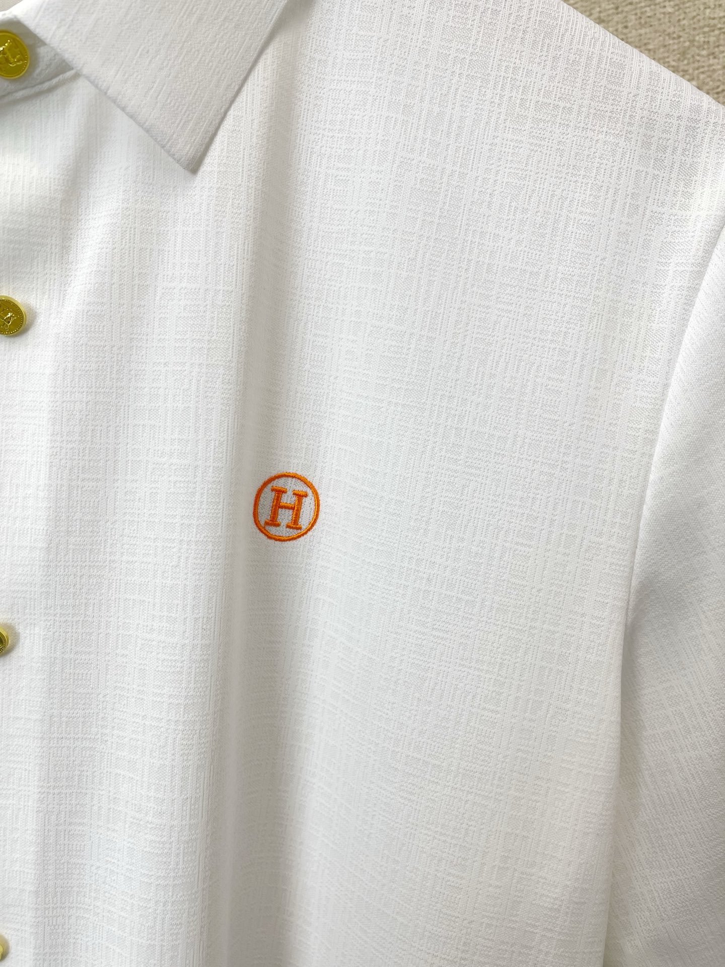 Hermès爱马仕💥砸锅卖铁都要上的新款新款原单男士休闲短袖 高端定制 高端版本 时尚百搭爆款⚠️⚠️✨