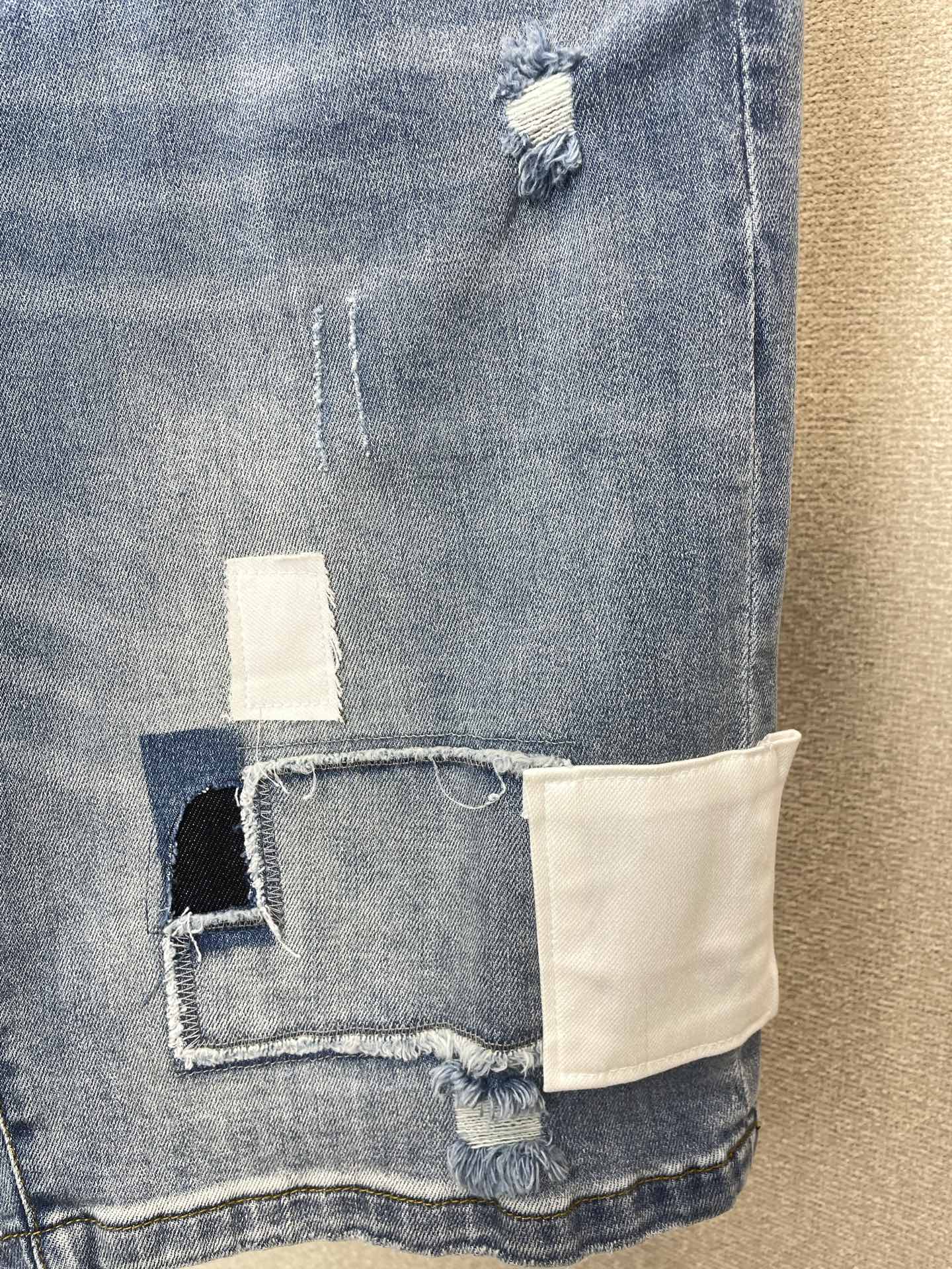 DSQUARED2第二次方💥砸锅卖铁都要上的新款新款休闲牛仔短裤🩳 高端版本！专柜定制面料 透气舒适度高