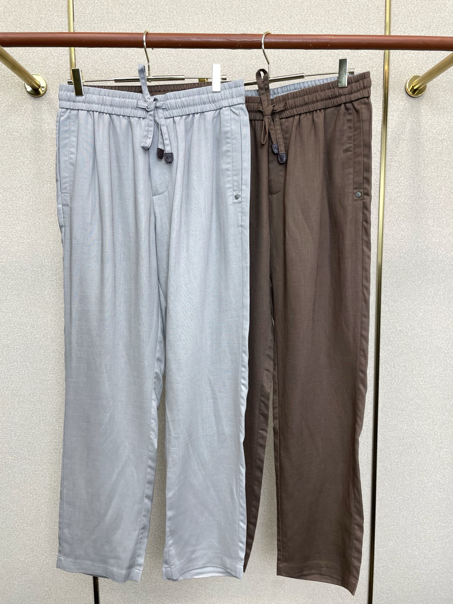 Loro Piana-Loro Piana诺悠翩雅💥砸锅卖铁都要上的新款新款休闲亚麻裤 高端版本！专柜定