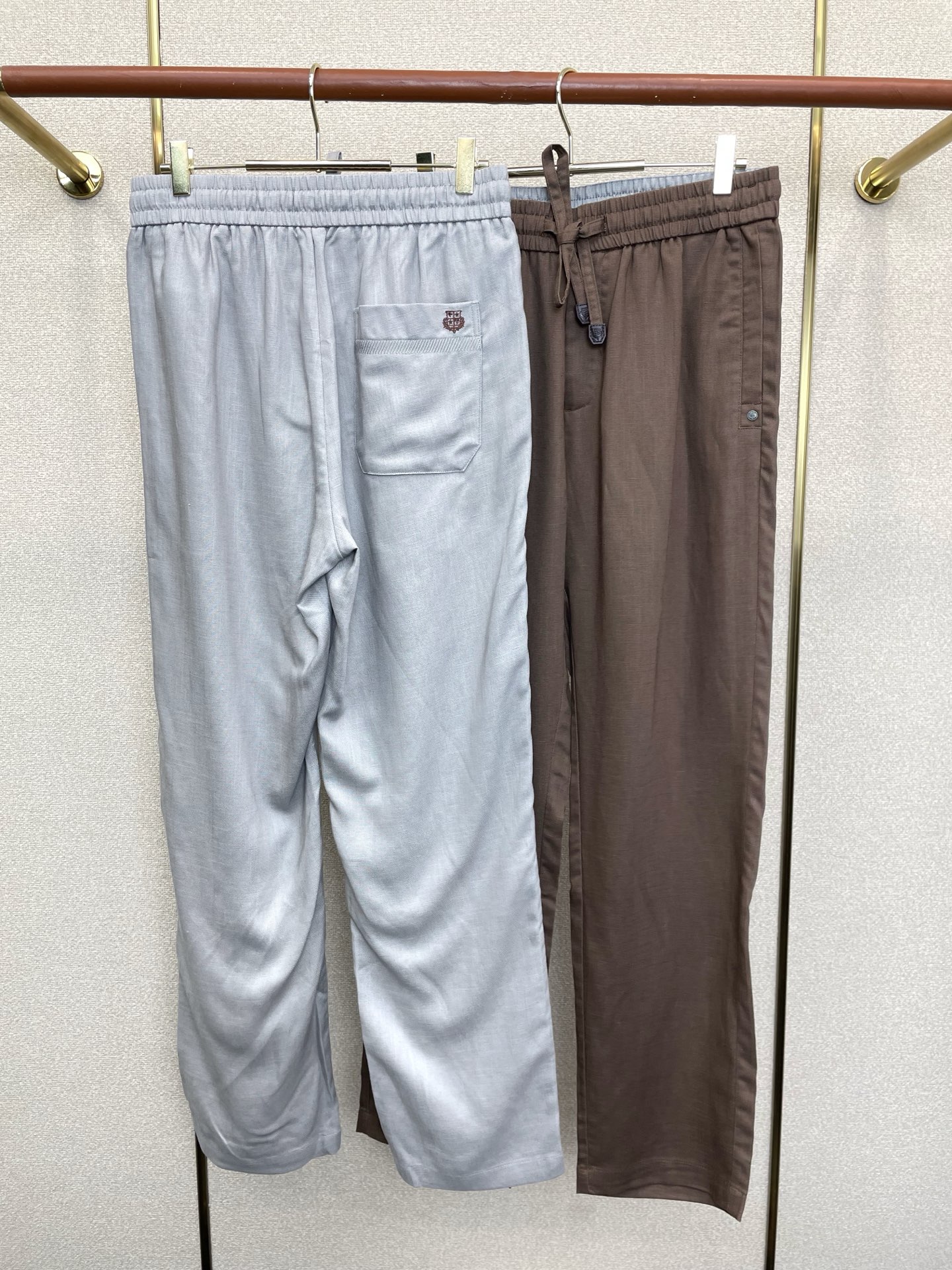Loro Piana-Loro Piana诺悠翩雅💥砸锅卖铁都要上的新款新款休闲亚麻裤 高端版本！专柜定