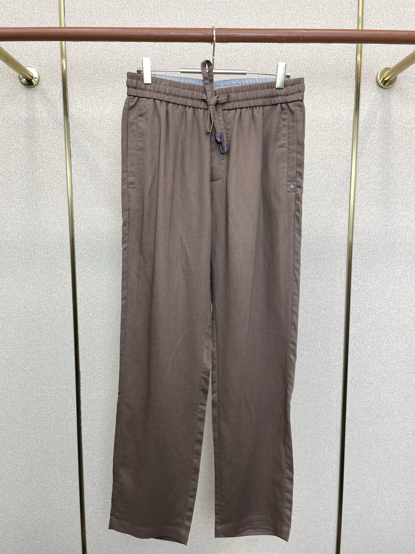 Loro Piana-Loro Piana诺悠翩雅💥砸锅卖铁都要上的新款新款休闲亚麻裤 高端版本！专柜定