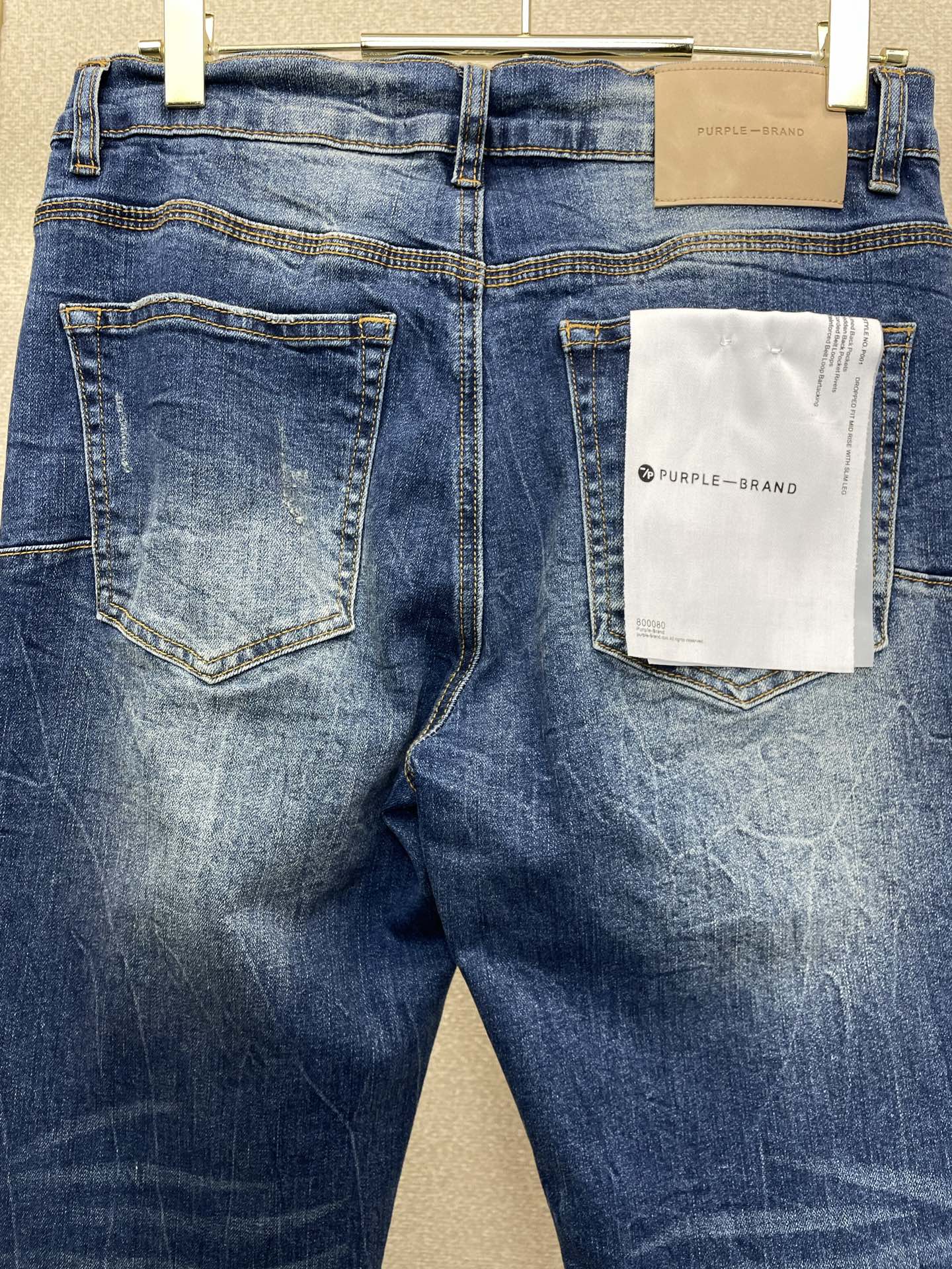 PURPLE BRAND💥砸锅卖铁都要上的新款新款 牛仔裤👖高端版本！专柜定制面料  透气舒适度高，细节