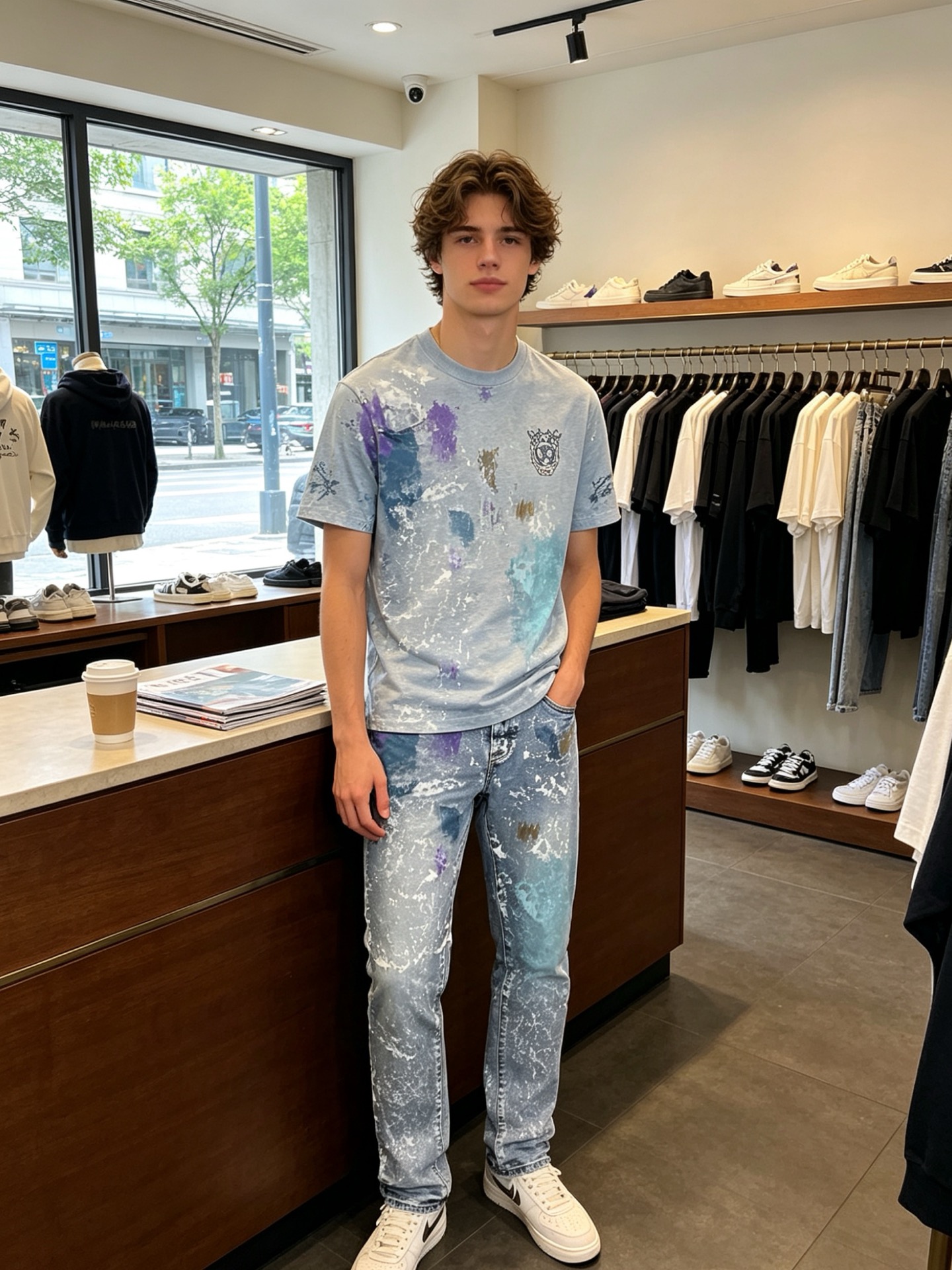 PURPLE BRAND💥砸锅卖铁都要上的新款新款 牛仔裤👖高端版本！专柜定制面料  透气舒适度高，细节