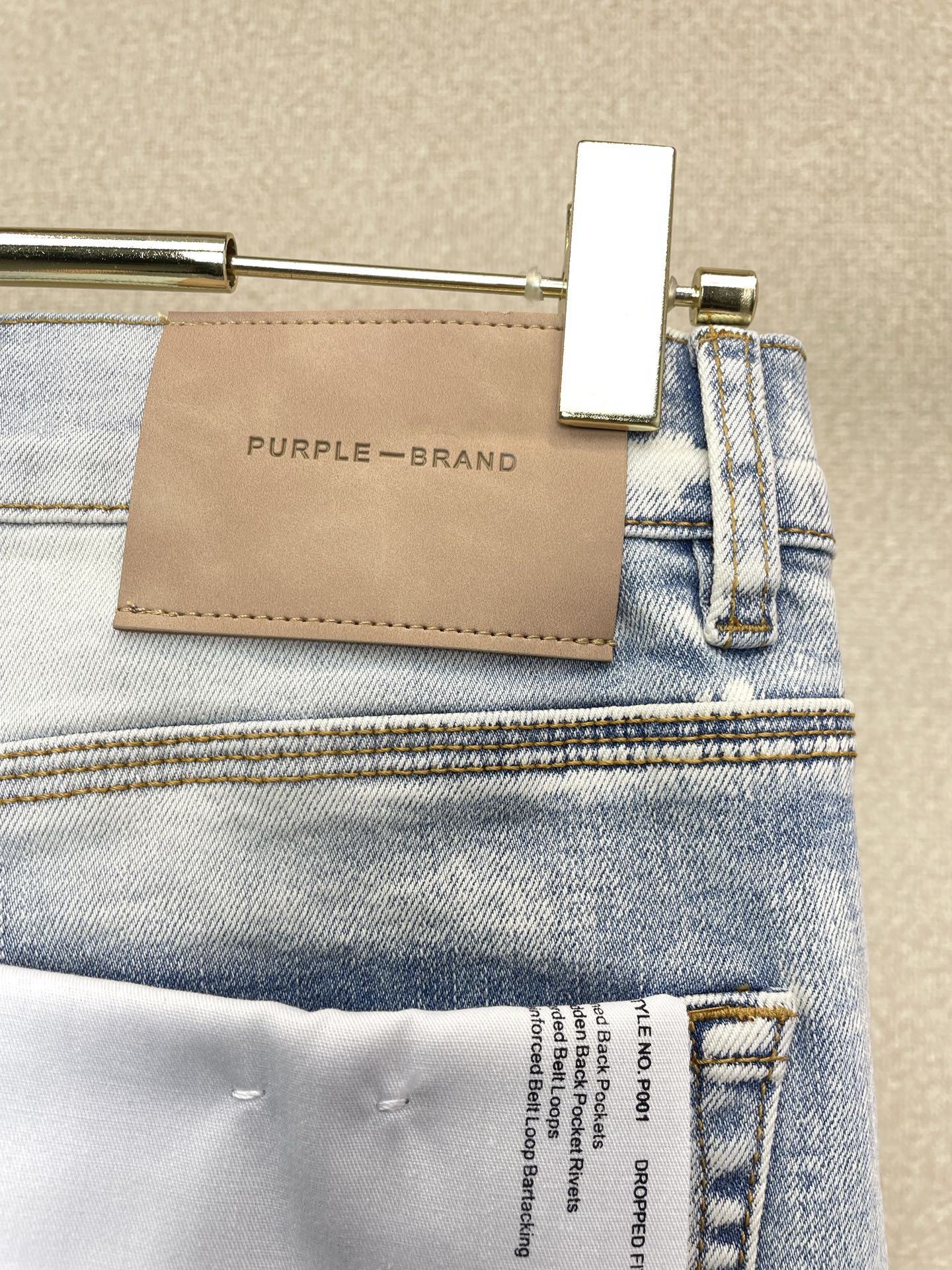 PURPLE BRAND💥砸锅卖铁都要上的新款新款 牛仔裤👖高端版本！专柜定制面料  透气舒适度高，细节