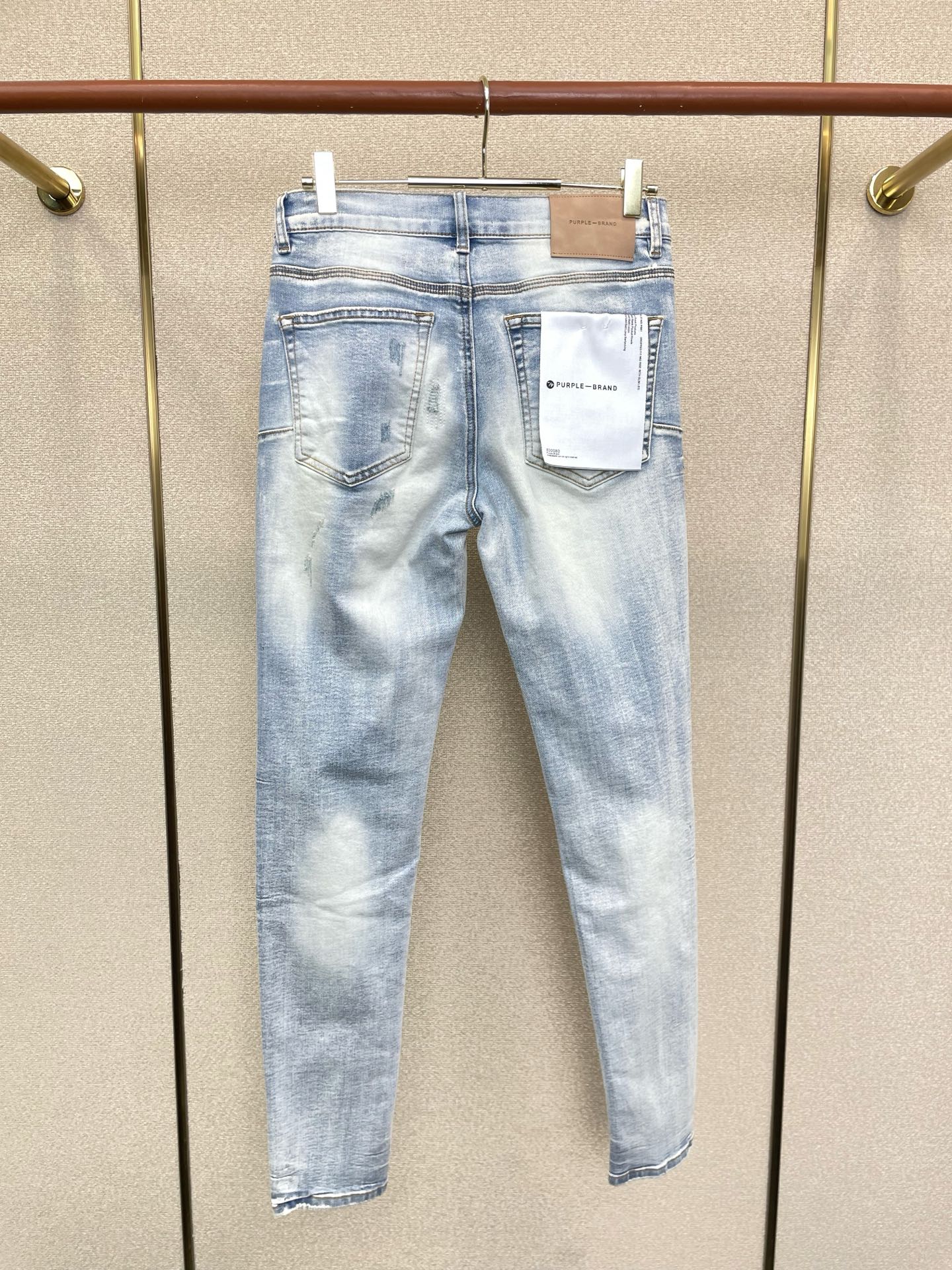 PURPLE BRAND💥砸锅卖铁都要上的新款新款 牛仔裤👖高端版本！专柜定制面料  透气舒适度高，细节