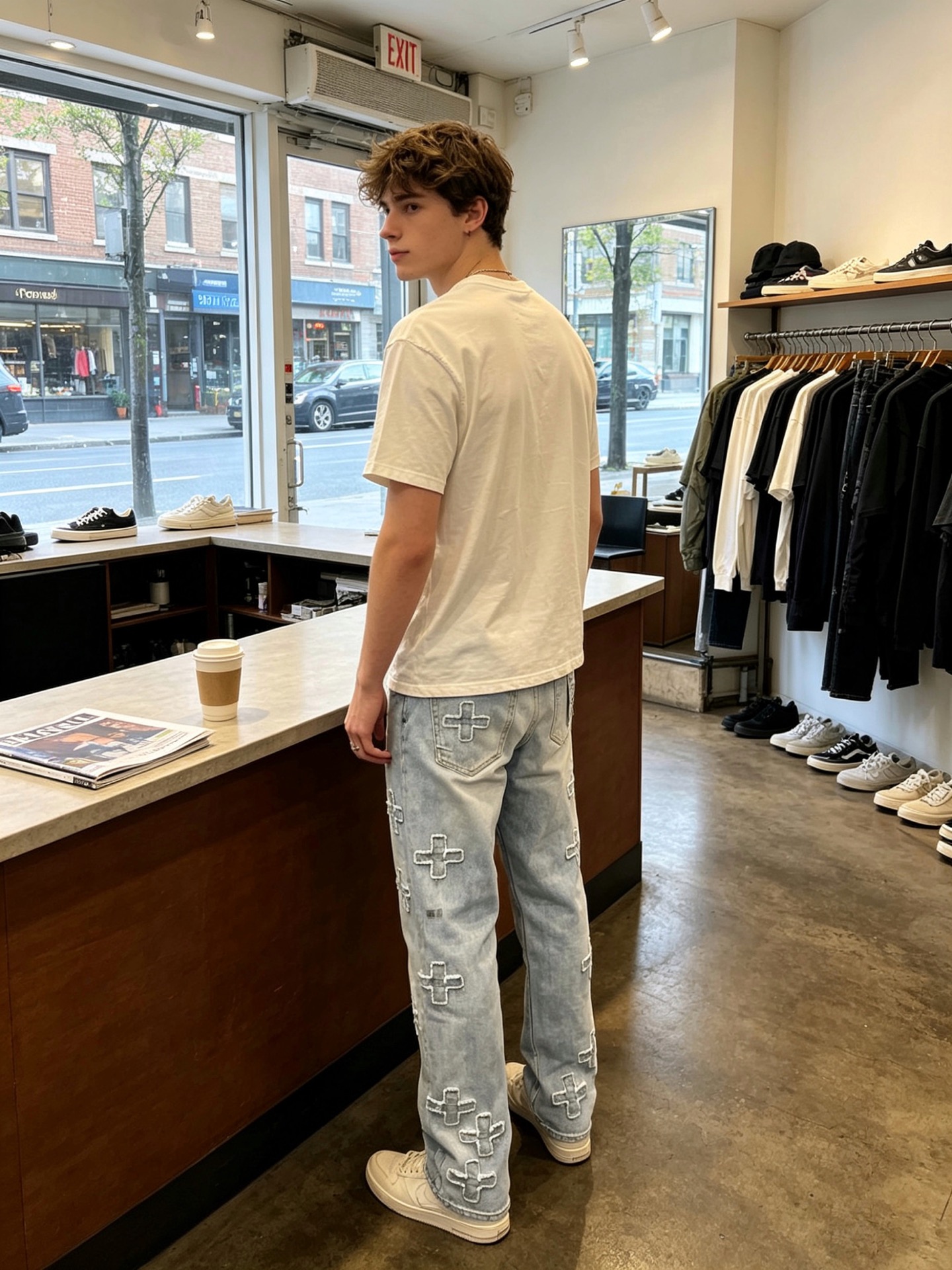 。KSUBI💥独家专供新款 牛仔裤👖高端版本！专柜定制面料 烫钻设计 透气舒适度高，细节无可挑剔，品牌元