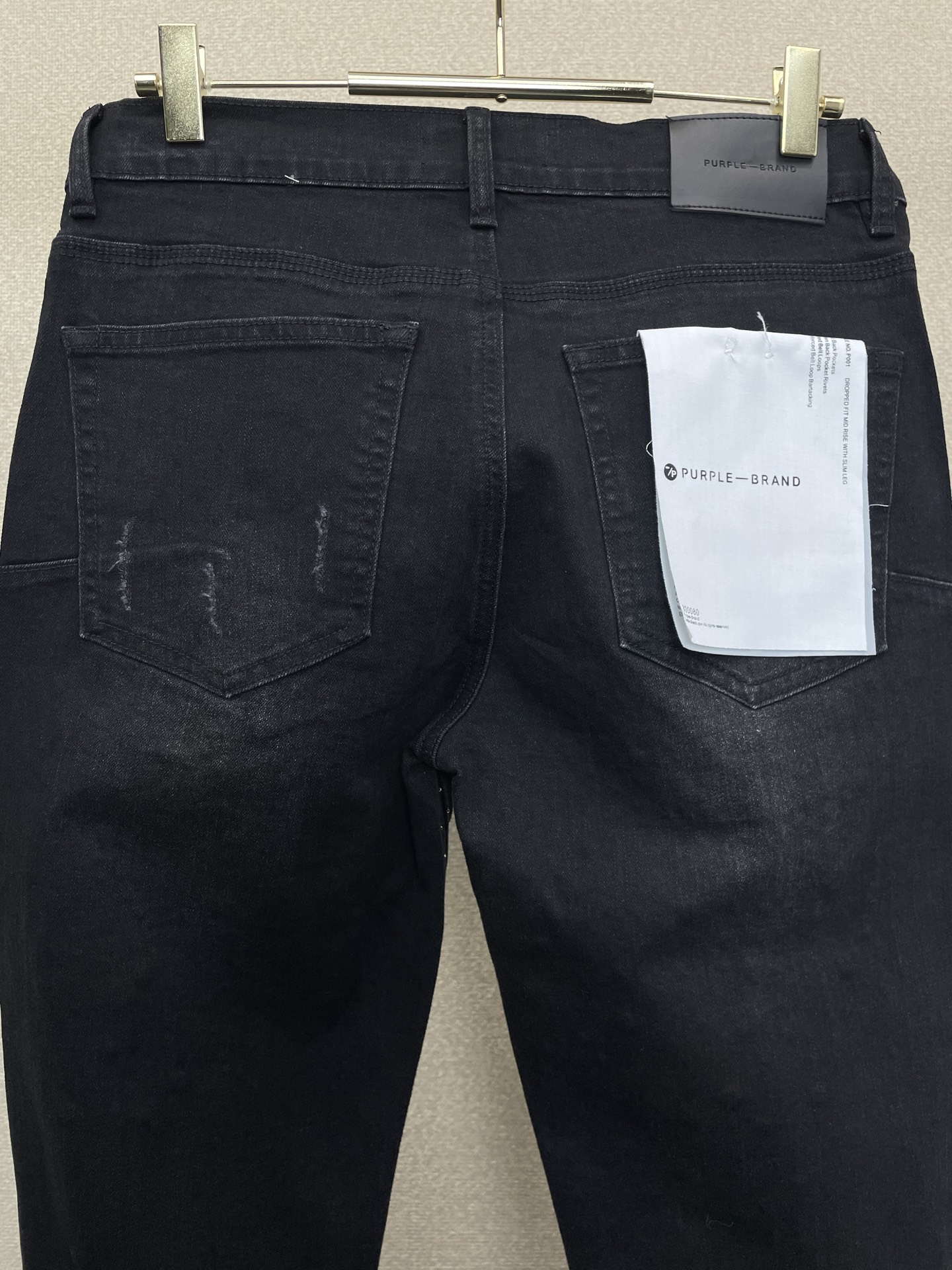 。PURPLE BRAND💥砸锅卖铁都要上的新款新款 牛仔裤👖高端版本！专柜定制面料 烫钻设计 透气舒适