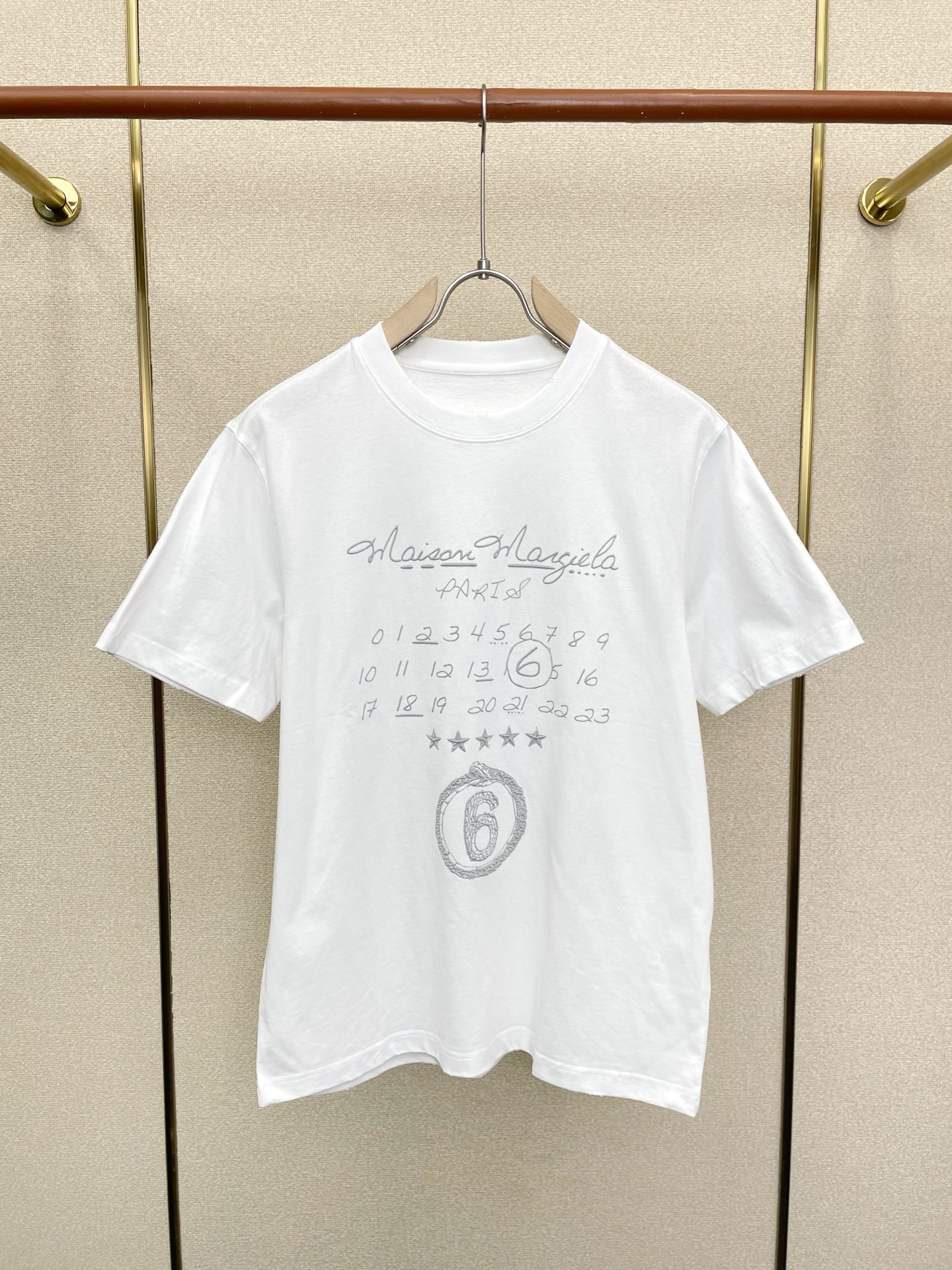 。Masion Margiela梅森马吉拉💥砸锅卖铁都要上的新款新款原单男士休闲短袖 高端定制 高端版本