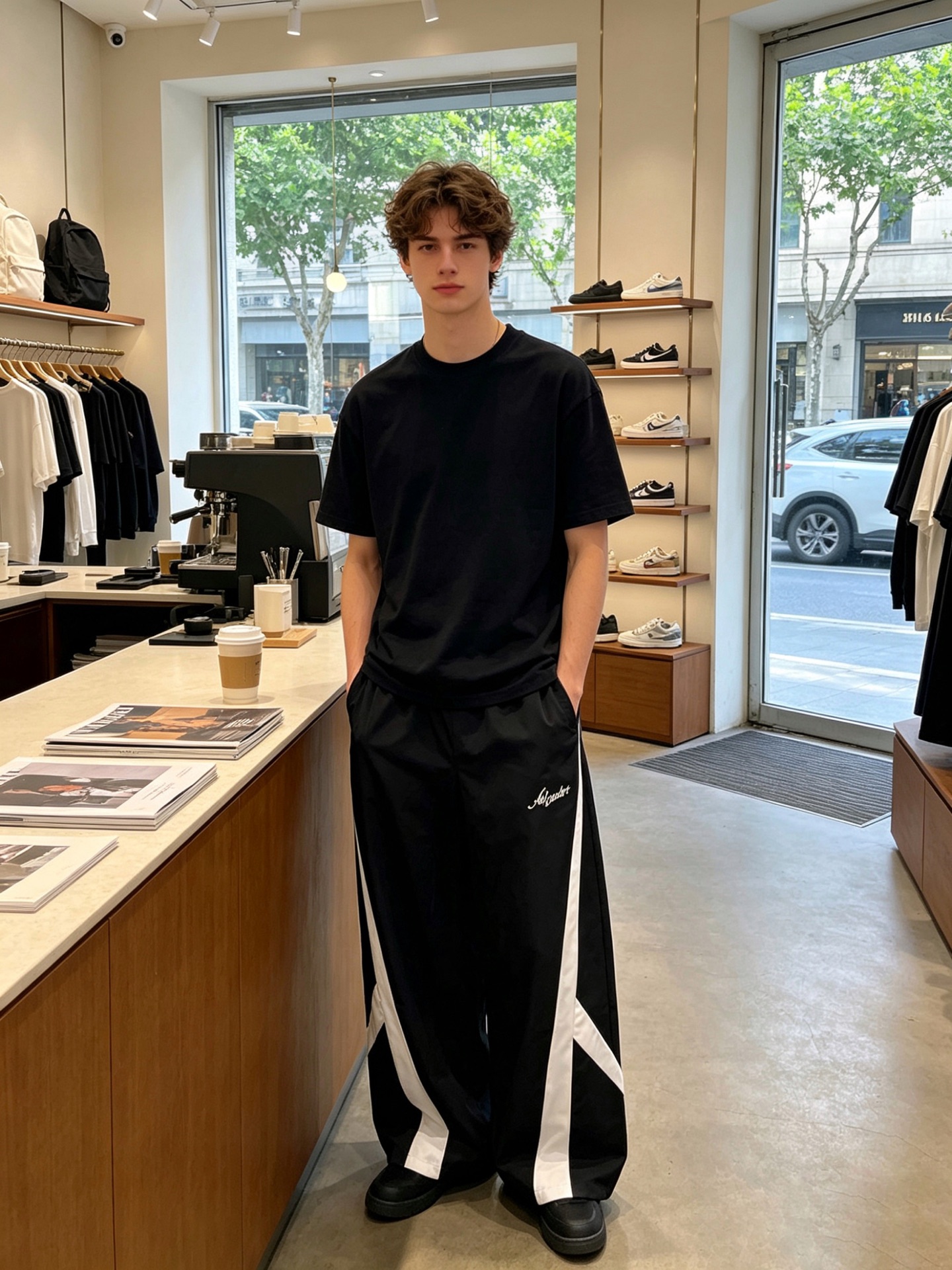 。Acne Studios💥砸锅卖铁都要上的新款新款原单男士休闲阔腿裤 高端定制 高端版本 时尚百搭爆款