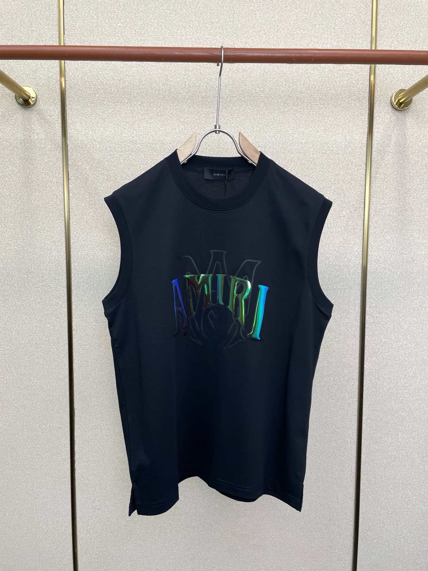 。AMIRI🎽砸锅卖铁都要上的新款新款原单男士休闲坎肩背心 高端定制 高版本 时尚百搭爆款⚠️⚠️✨✨进
