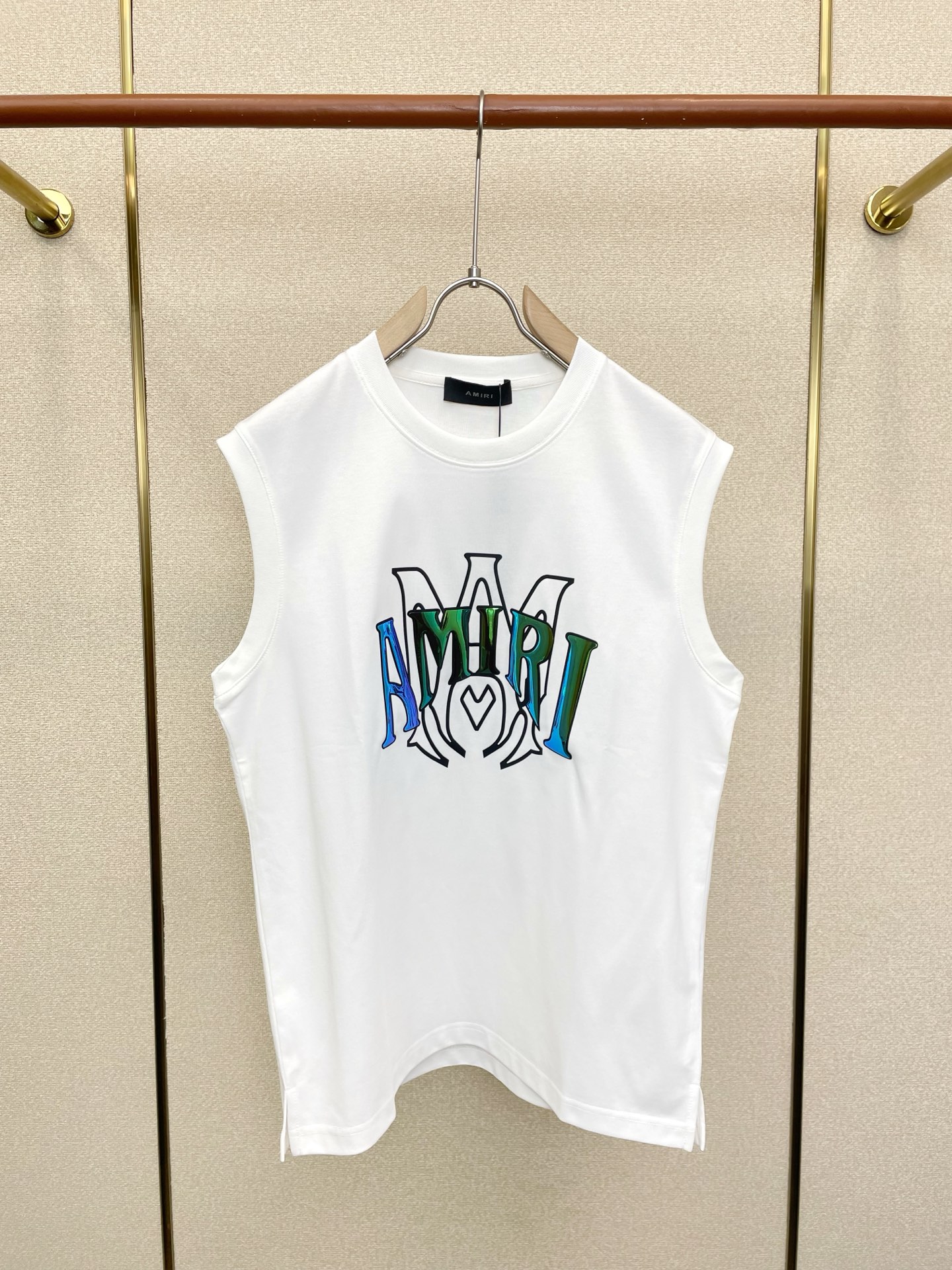 。AMIRI🎽砸锅卖铁都要上的新款新款原单男士休闲坎肩背心 高端定制 高版本 时尚百搭爆款⚠️⚠️✨✨进