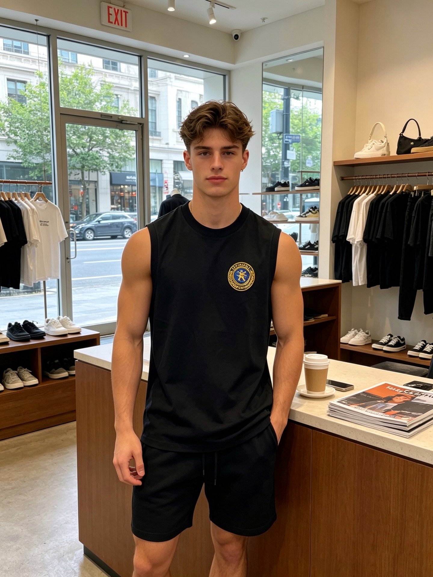 。Balenciaga巴黎世家🎽砸锅卖铁都要上的新款新款原单男士休闲坎肩背心 高端定制 高版本 时尚百搭
