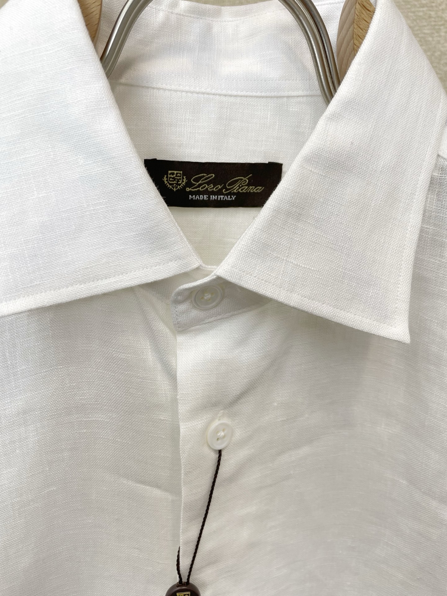 。Loro Piana-Loro Piana诺悠翩雅💥砸锅卖铁都要上的新款新款原单男士休闲长袖亚麻衬衫 