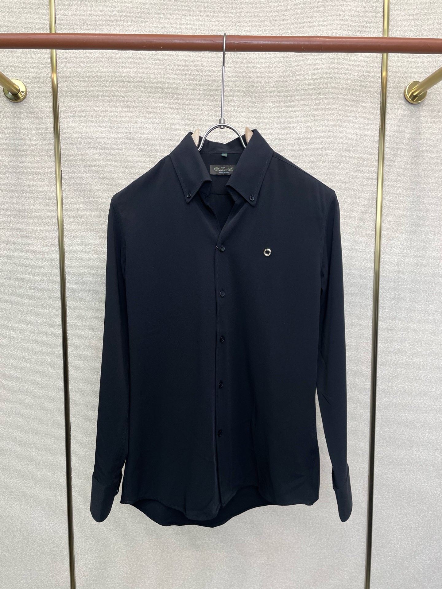 。Loro Piana-Loro Piana诺悠翩雅💥砸锅卖铁都要上的新款新款原单男士休闲长袖衬衫 高端