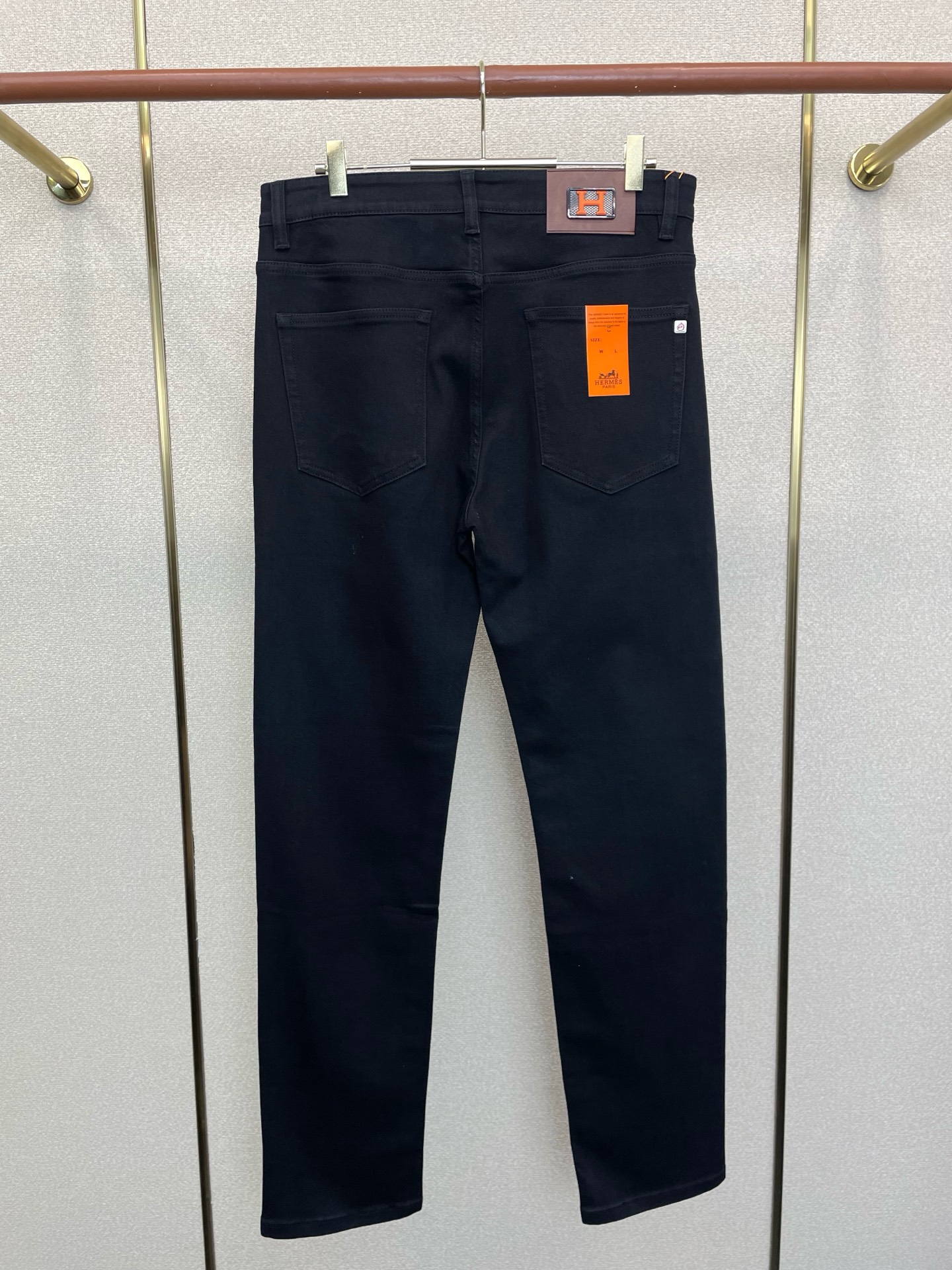 。Hermès爱马仕💥砸锅卖铁都要上的新款新款休闲牛仔裤👖高端版本 专柜定制面料 透气舒适度高，细节无可