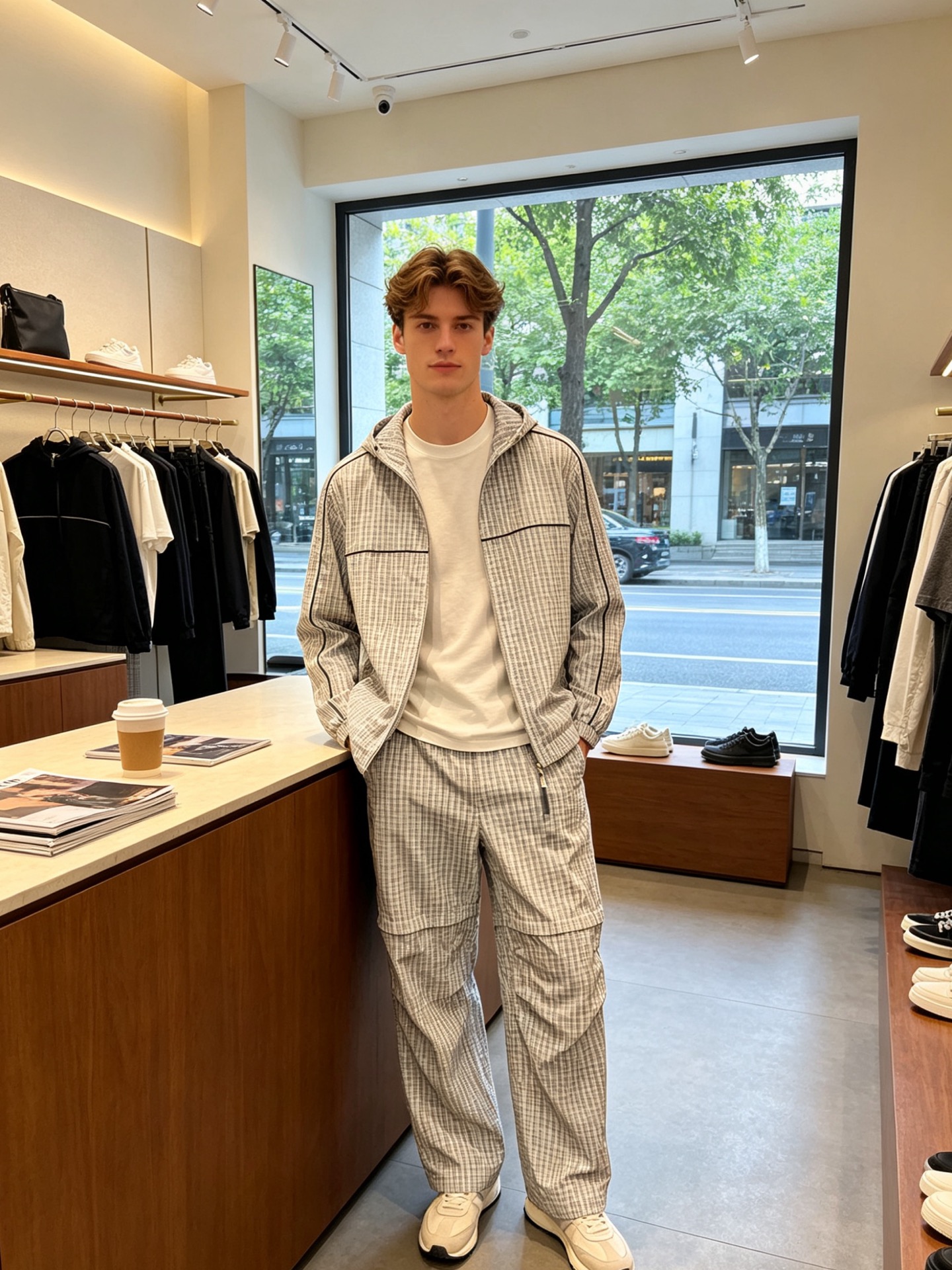 NO:913849,Jackets and trousers P.Louis Vuitton Louis Vuitton's new and popular men's casual windproof jacket suit, paired with two-wear trousers, high-end customization, high-end version, fashionable and versatile imported fabrics, super soft and delicate to the touch, skin-friendly and comfortable to wear, high-end boutique, the upper body is exquisitely made by the factory, a must-have item for men, complete with three standards, code number 46-52,, louis vuitton, louis vuitton, jackets & coats,19860909夹克、裤子P.Louis Vuitton路易威登砸锅卖铁都要上的新款新款原单男士休闲防风夹克套装 搭配两穿长裤 高端定制 高端版本 时尚百搭爆款进口面料 手感超柔软细腻 穿着亲肤舒适 高端精品 代工厂精细做上身非常赞 男士必备单品 三标齐全 码数46-52,,louis vuitton,louis vuitton,jackets & coats,,Men's clothing