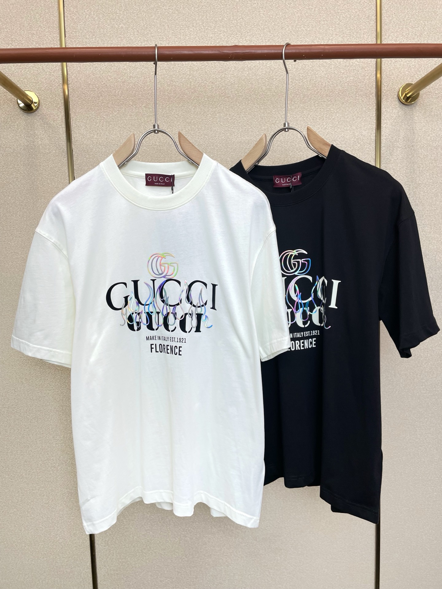 。Gucci古驰💥独家专供新款原单男士休闲短袖 高端定制 高端版本 时尚百搭爆款⚠️⚠️✨✨进口面料 手