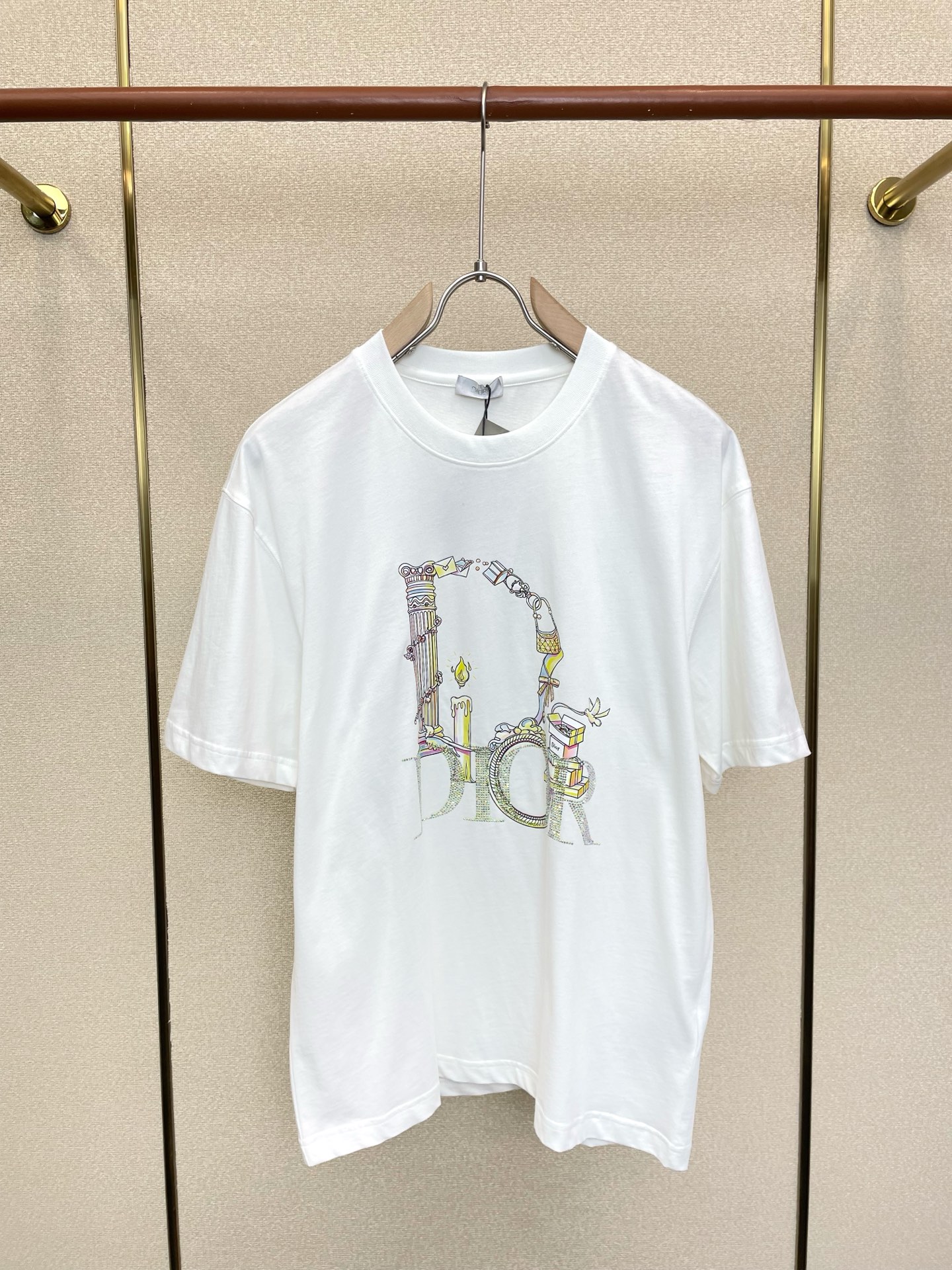 。Dior迪奥💥独家专供新款原单男士休闲短袖 高端定制 高端版本 时尚百搭爆款⚠️⚠️✨✨进口面料 手感