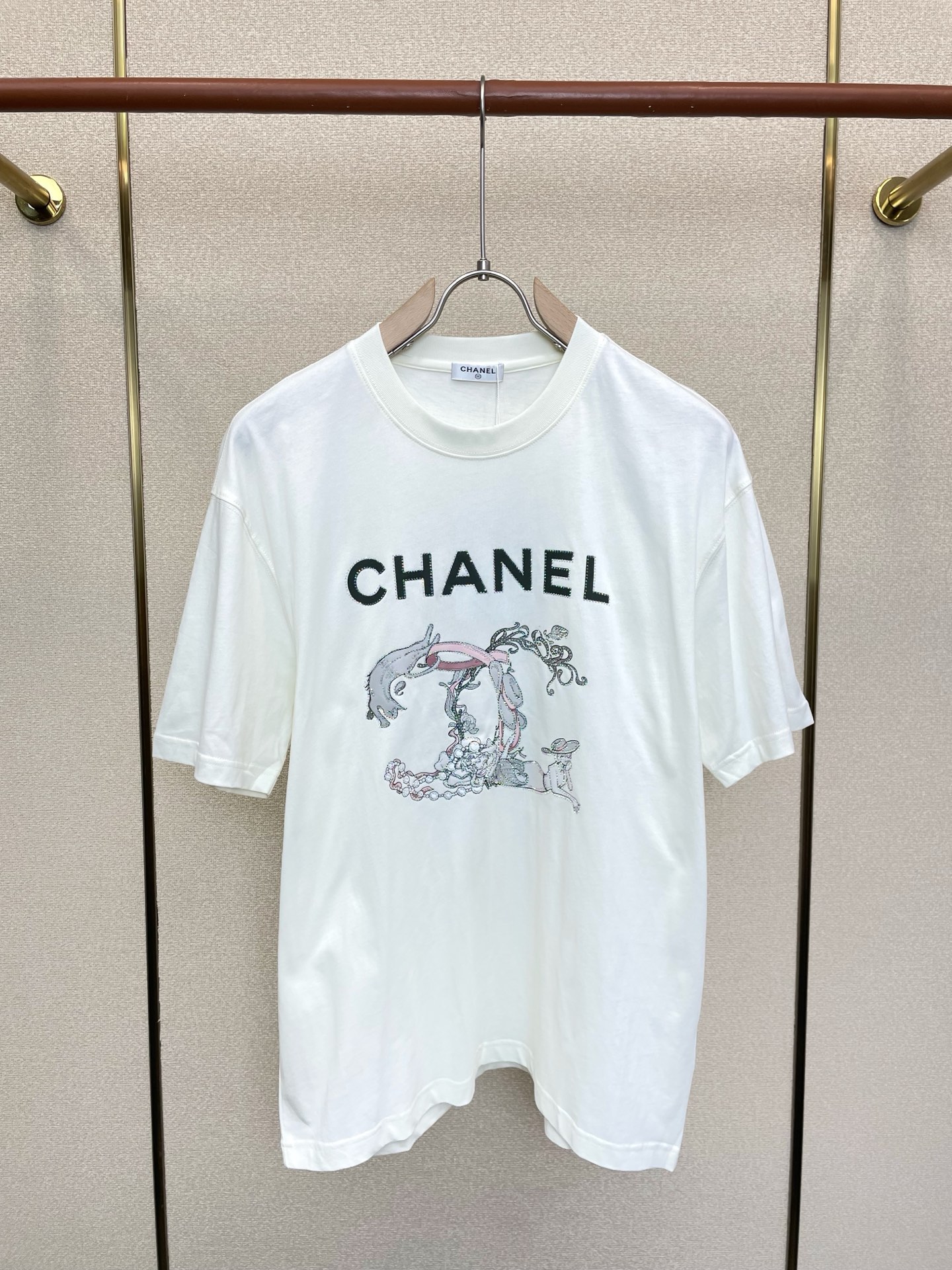 。CHANEL香奈儿💥独家专供新款原单男士休闲短袖 高端定制 高端版本 时尚百搭爆款⚠️⚠️✨✨进口面料