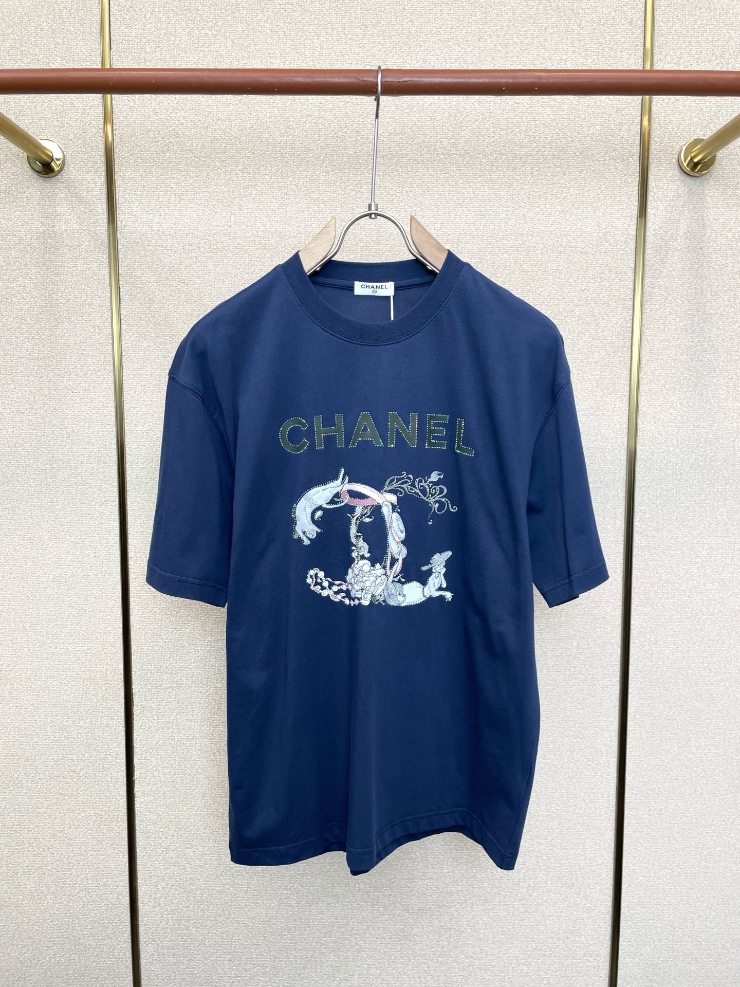 。CHANEL香奈儿💥独家专供新款原单男士休闲短袖 高端定制 高端版本 时尚百搭爆款⚠️⚠️✨✨进口面料