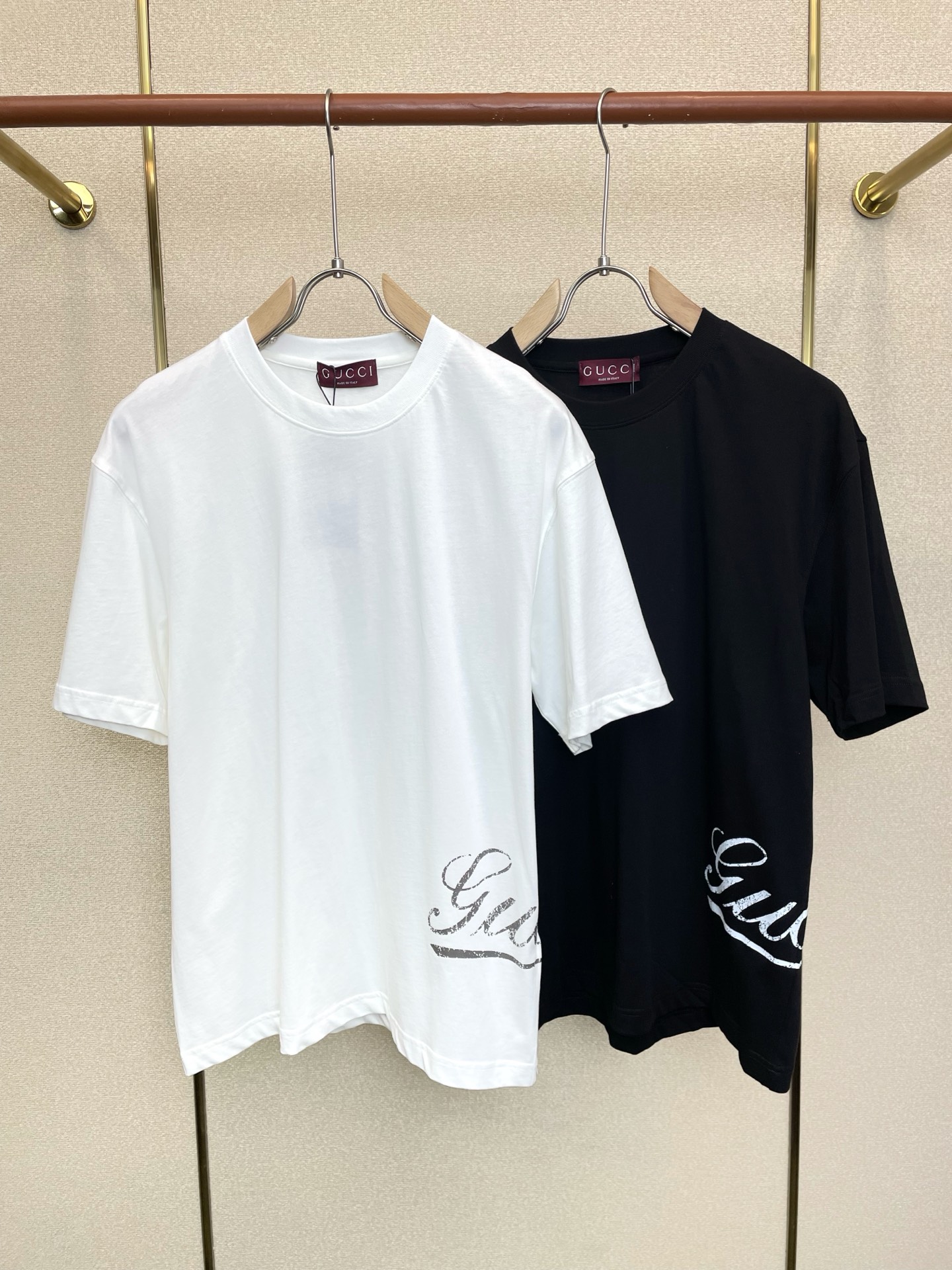 。Gucci古驰💥独家专供新款原单男士休闲短袖 高端定制 高端版本 时尚百搭爆款⚠️⚠️✨✨进口面料 手