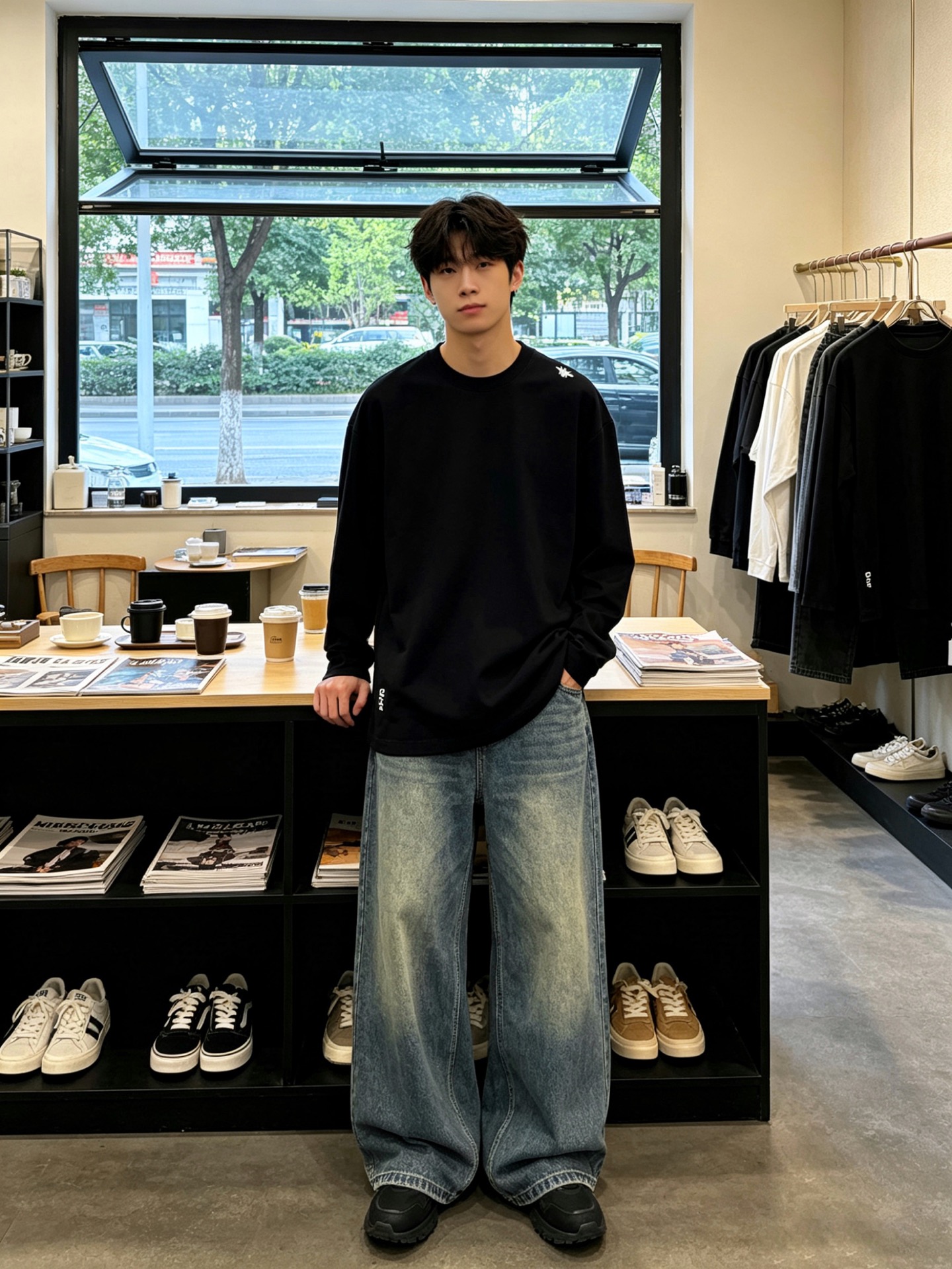 。Dior迪奥💥独家专供新款原单男士休闲长袖 高端定制 高端版本 时尚百搭爆款⚠️⚠️✨✨进口面料 手感