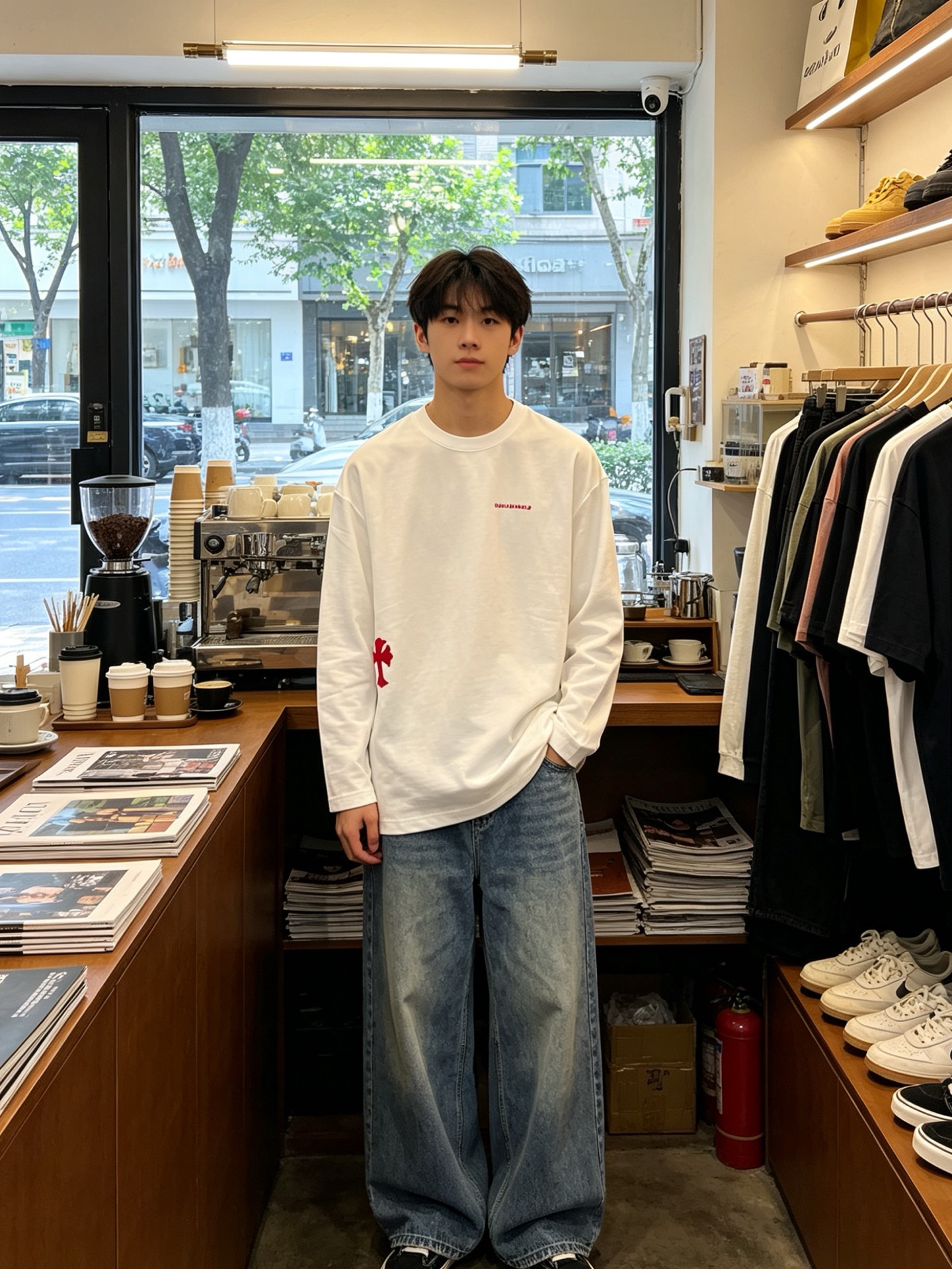 。Chrome hearts克罗心💥独家专供新款原单男士休闲长袖 高端定制 高端版本 时尚百搭爆款⚠️⚠