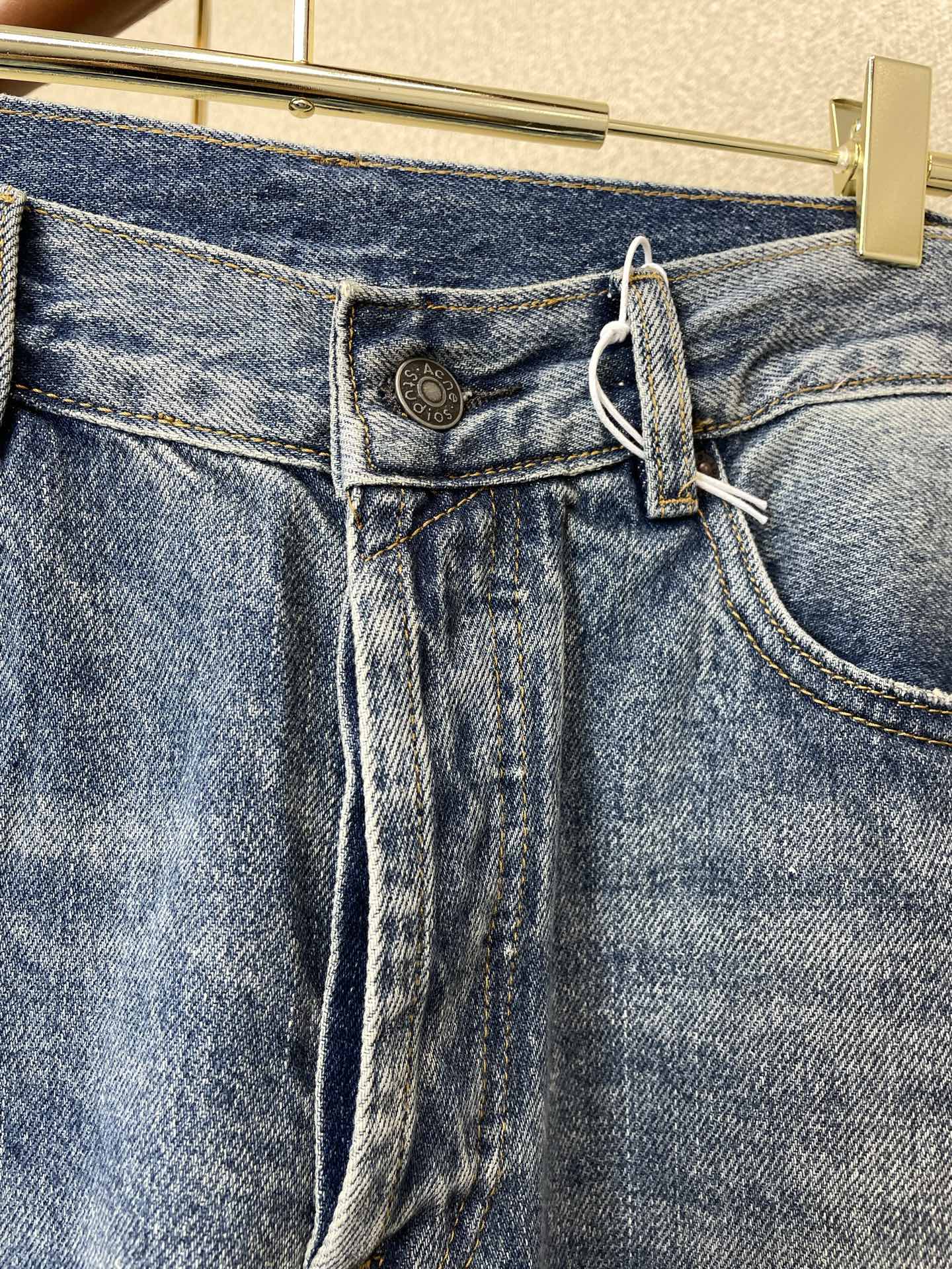 。Acne studios💥独家专供新款原单男士牛仔阔腿裤 高端定制 高端版本 时尚百搭爆款⚠️⚠️✨✨