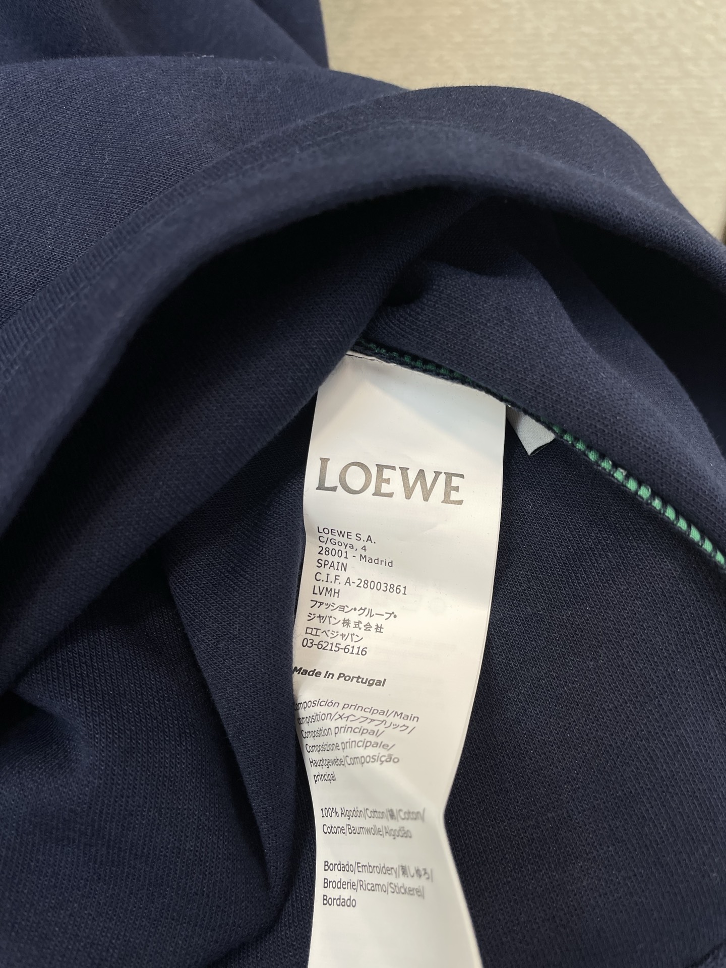 。LOEWE罗意威💥独家专供新款原单男士休闲短袖 高端定制 高端版本 时尚百搭爆款⚠️⚠️✨✨进口面料 