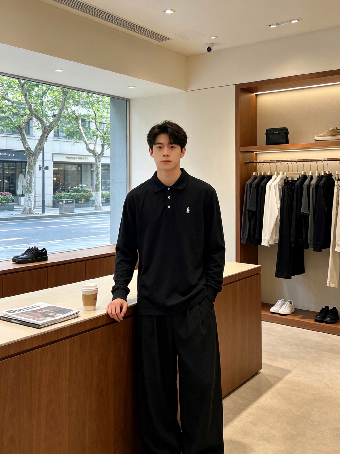 。Ralph Lauren拉夫劳伦💥独家专供新款原单男士休闲长袖 高端定制 高端版本 时尚百搭爆款⚠️⚠