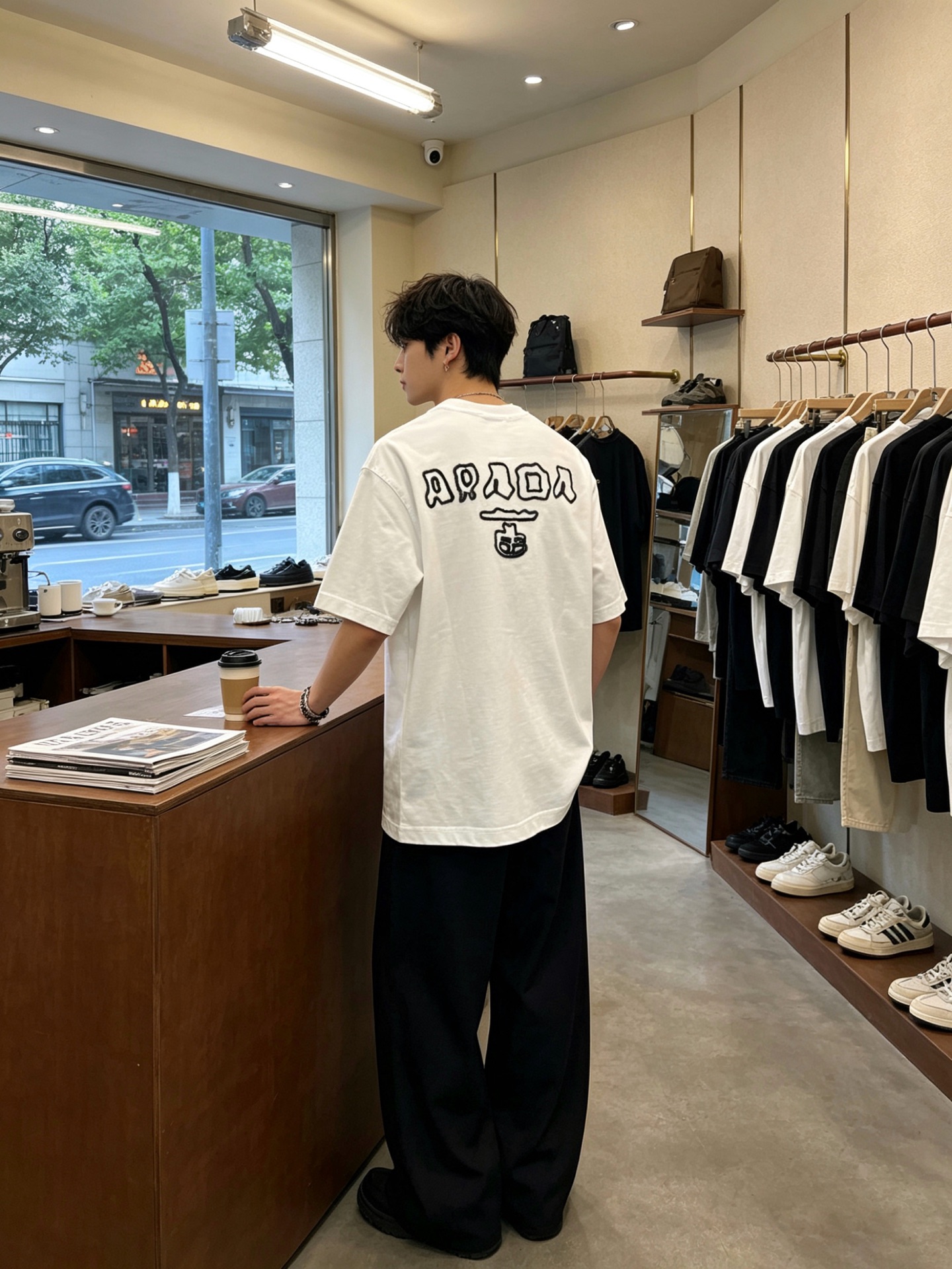 。Prada普拉达💥独家专供新款原单男士休闲短袖 高端定制 高端版本 时尚百搭爆款⚠️⚠️✨✨进口面料 