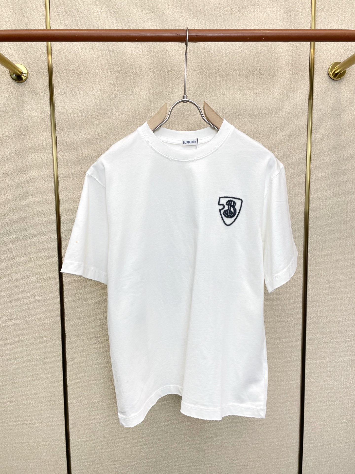 。Burberry巴宝莉💥独家专供新款原单男士休闲短袖 高端定制 高端版本 时尚百搭爆款⚠️⚠️✨✨进口