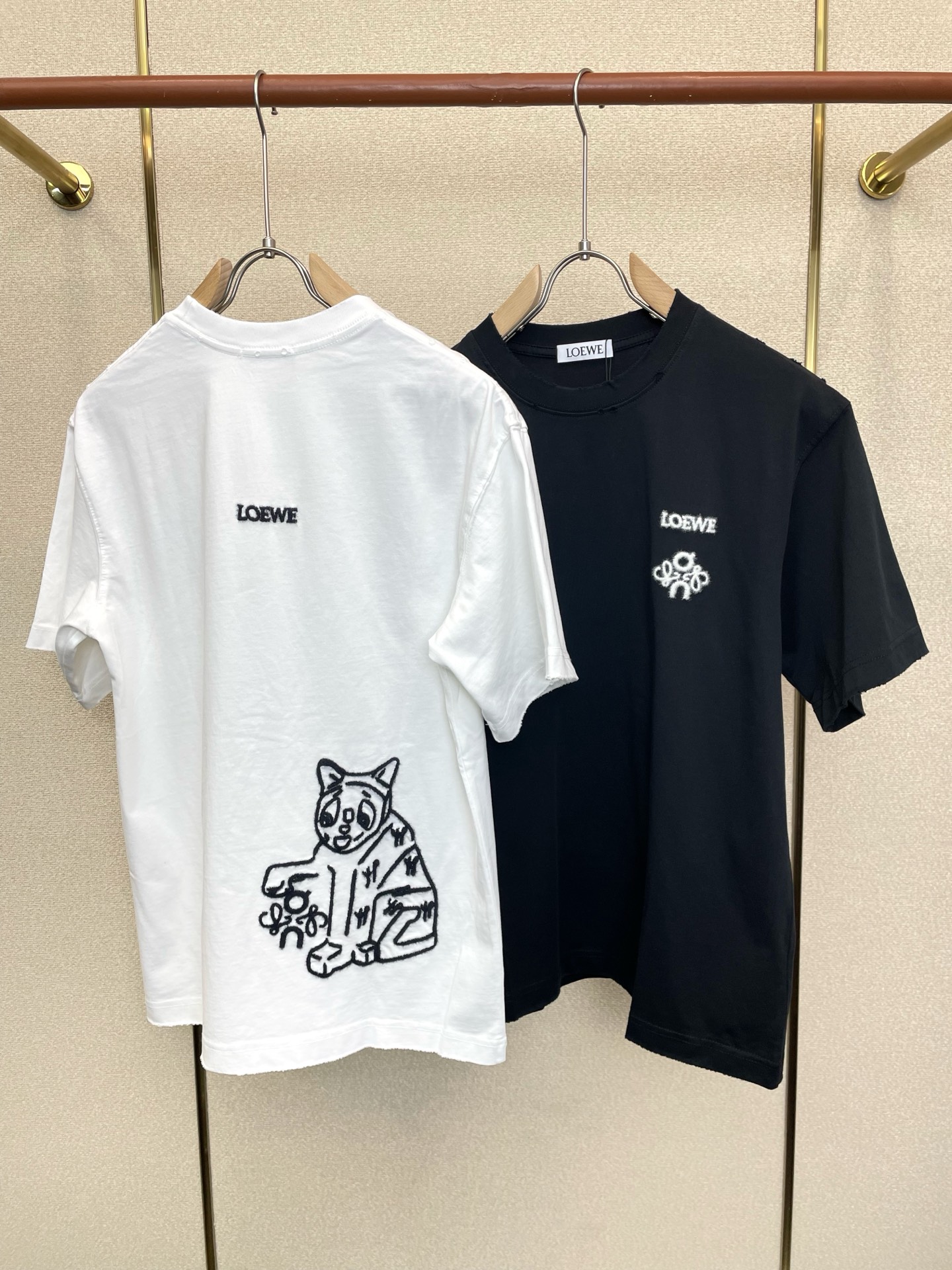 。LOEWE罗意威💥独家专供新款原单男士休闲短袖 高端定制 高端版本 时尚百搭爆款⚠️⚠️✨✨进口面料 