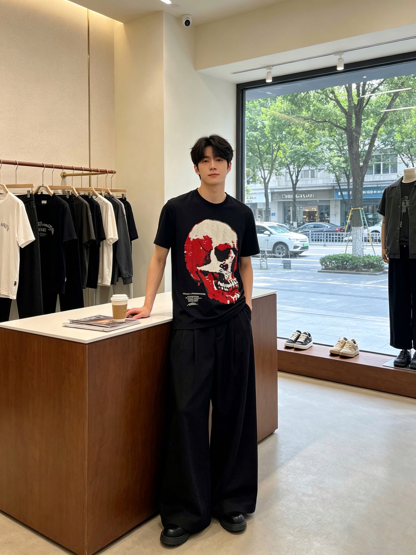 。PHILIPP PLEIN菲利普·普莱茵💥独家专供新款原单男士休闲短袖 高端定制 高版本 时尚百搭爆款
