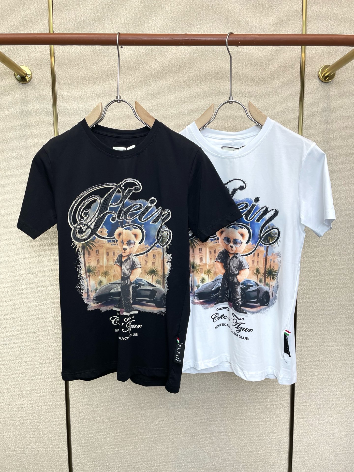 。PHILIPP PLEIN菲利普·普莱茵💥独家专供新款原单男士休闲短袖 高端定制 高版本 时尚百搭爆款