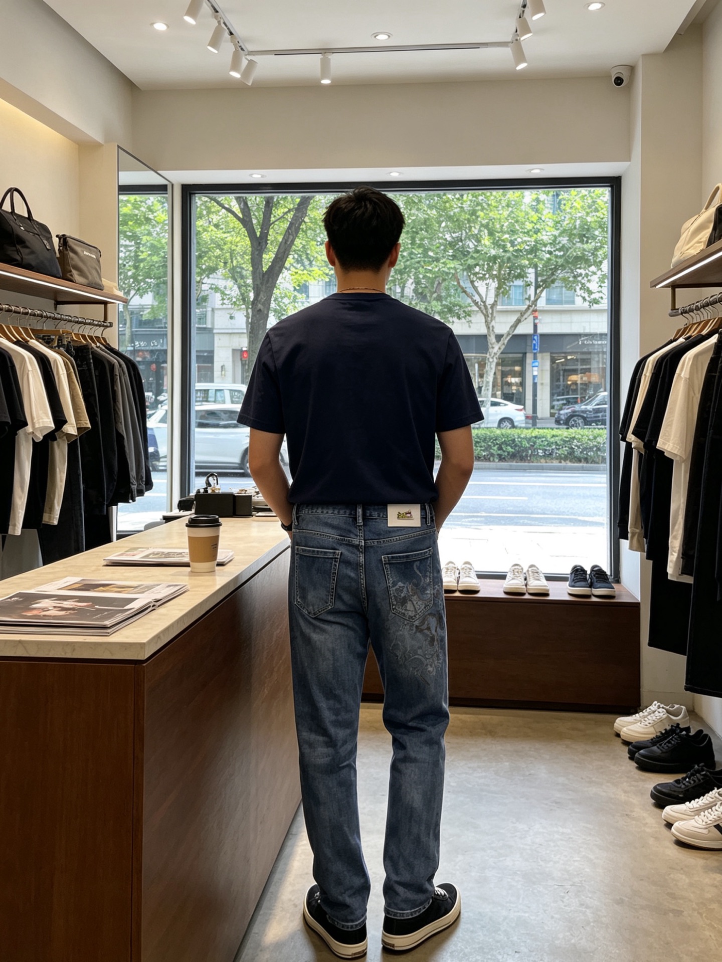 。Hermès爱马仕💥独家专供新款休闲牛仔裤👖高端版本 专柜定制面料 透气舒适度高，细节无可挑剔，品牌元