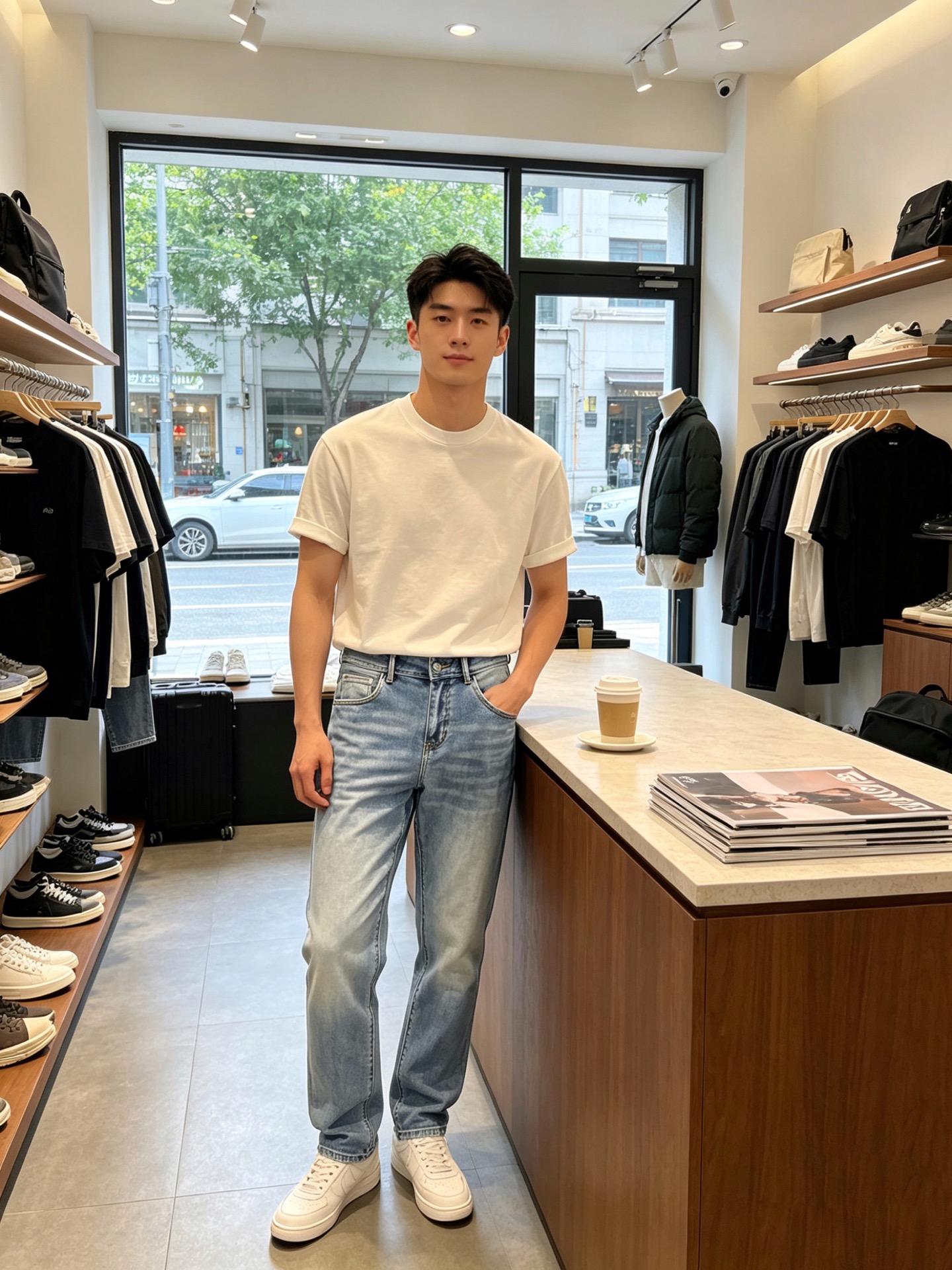 。Thom Browne汤姆布朗💥独家专供新款休闲牛仔裤👖高端版本 专柜定制面料 透气舒适度高，细节无可