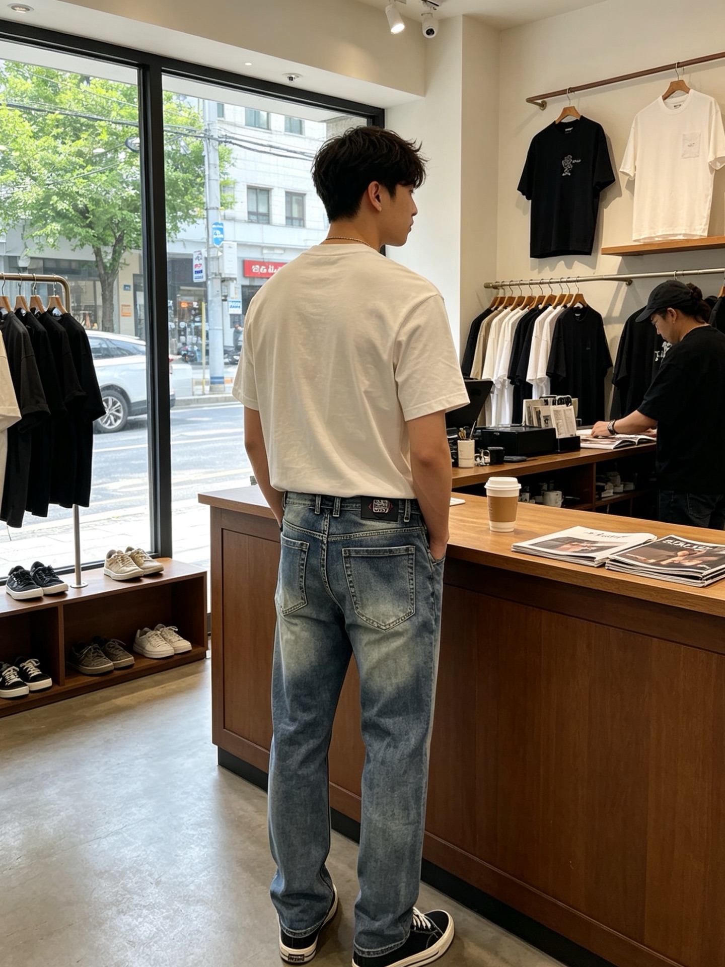 。Givenchy纪梵希💥独家专供新款休闲牛仔裤👖高端版本 专柜定制面料 透气舒适度高，细节无可挑剔，品