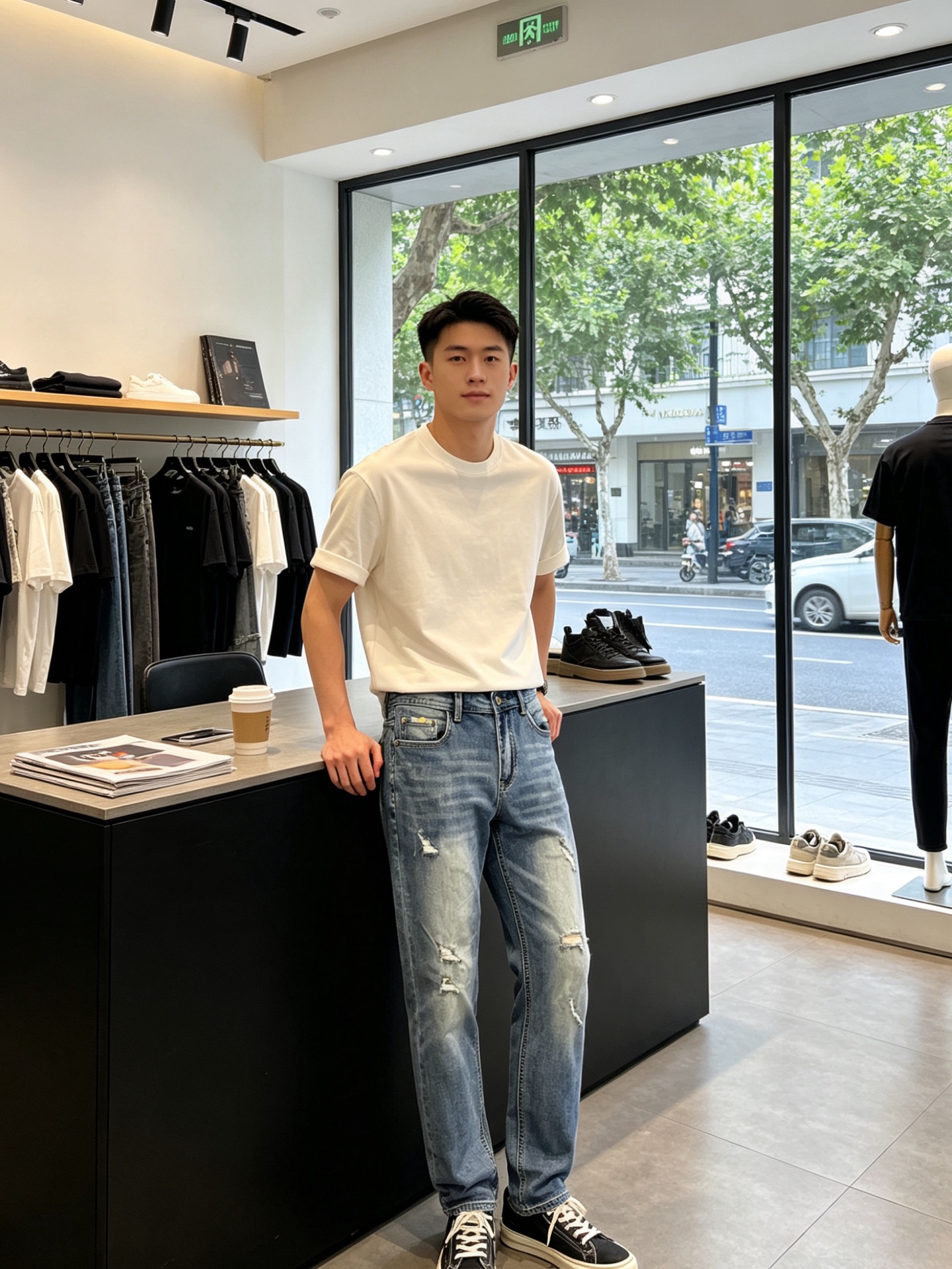 。Givenchy纪梵希💥独家专供新款休闲牛仔裤👖高端版本 专柜定制面料 透气舒适度高，细节无可挑剔，品