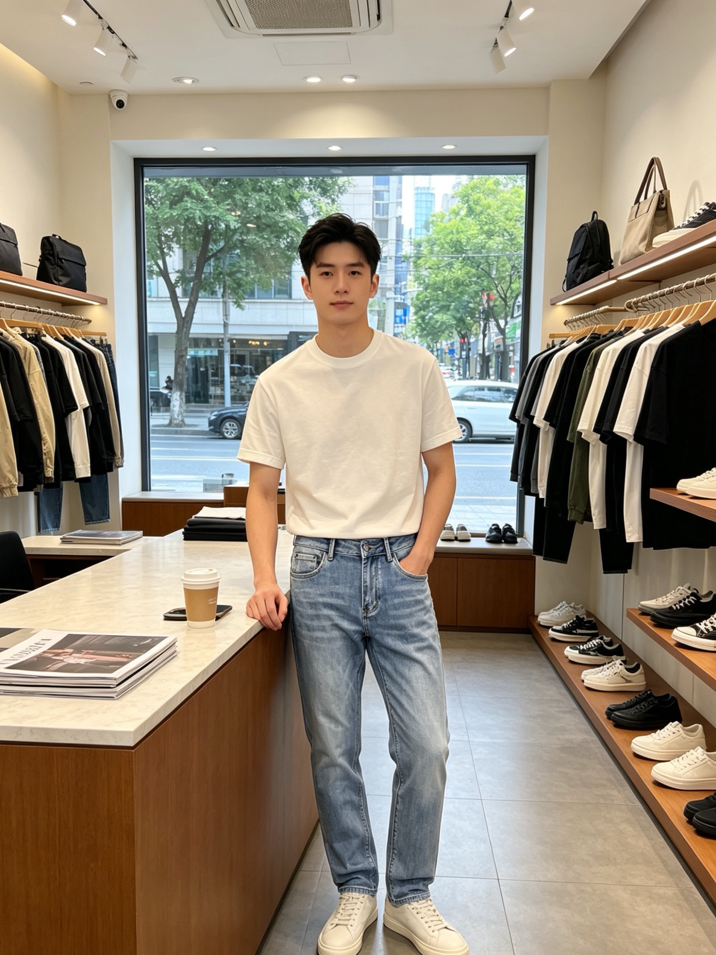 。Gucci古驰💥独家专供新款休闲牛仔裤👖高端版本 专柜定制面料 透气舒适度高，细节无可挑剔，品牌元素设