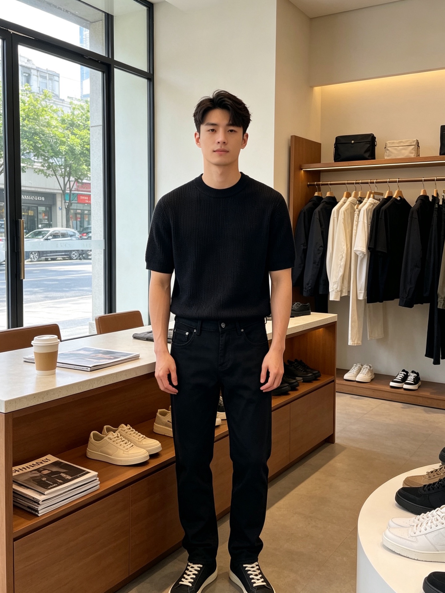 。ARMANI阿玛尼💥独家专供新款牛仔裤👖高端版本 专柜定制面料 透气舒适度高，细节无可挑剔，品牌元素设