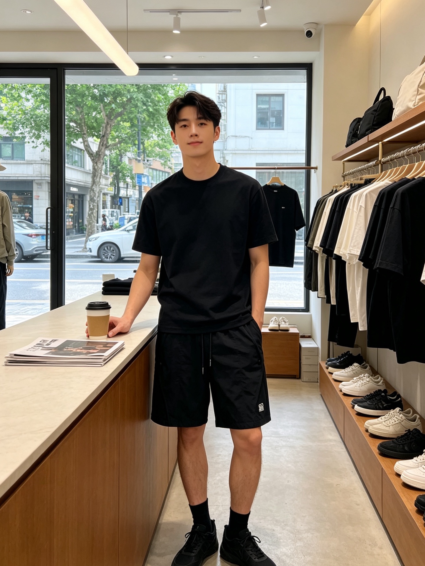 。LOEWE罗意威💥独家专供新款休闲短裤🩳高端版本！专柜定制面料 透气舒适度高，细节无可挑剔，品牌元素设