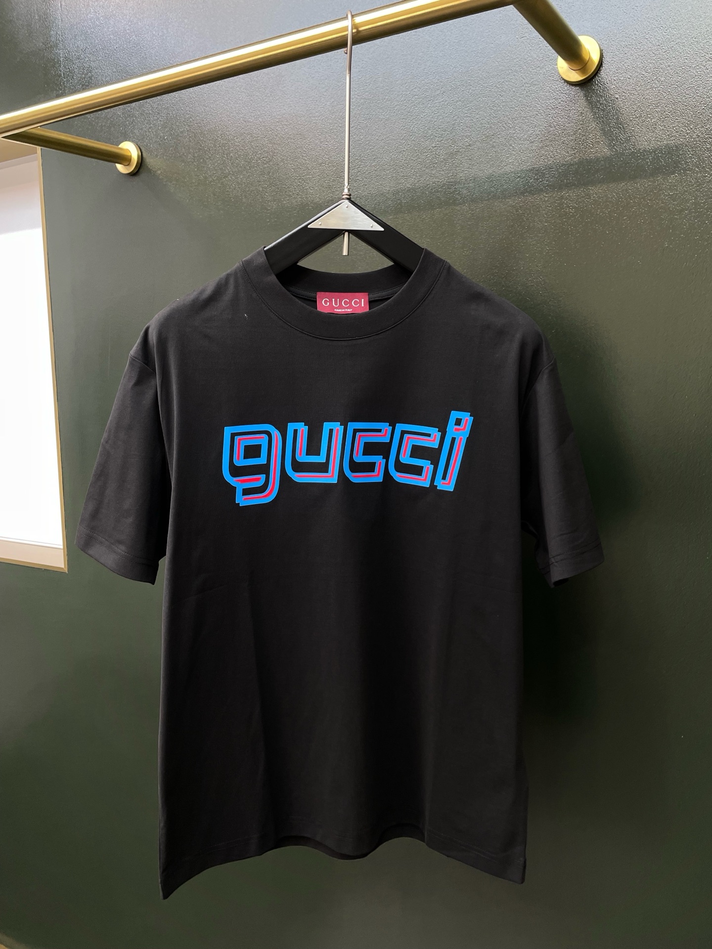 Gucci古驰💥砸锅卖铁都要上的新款新款原单男士休闲短袖 高端定制 高端版本 时尚百搭爆款⚠️⚠️✨✨进口面料 手感超柔